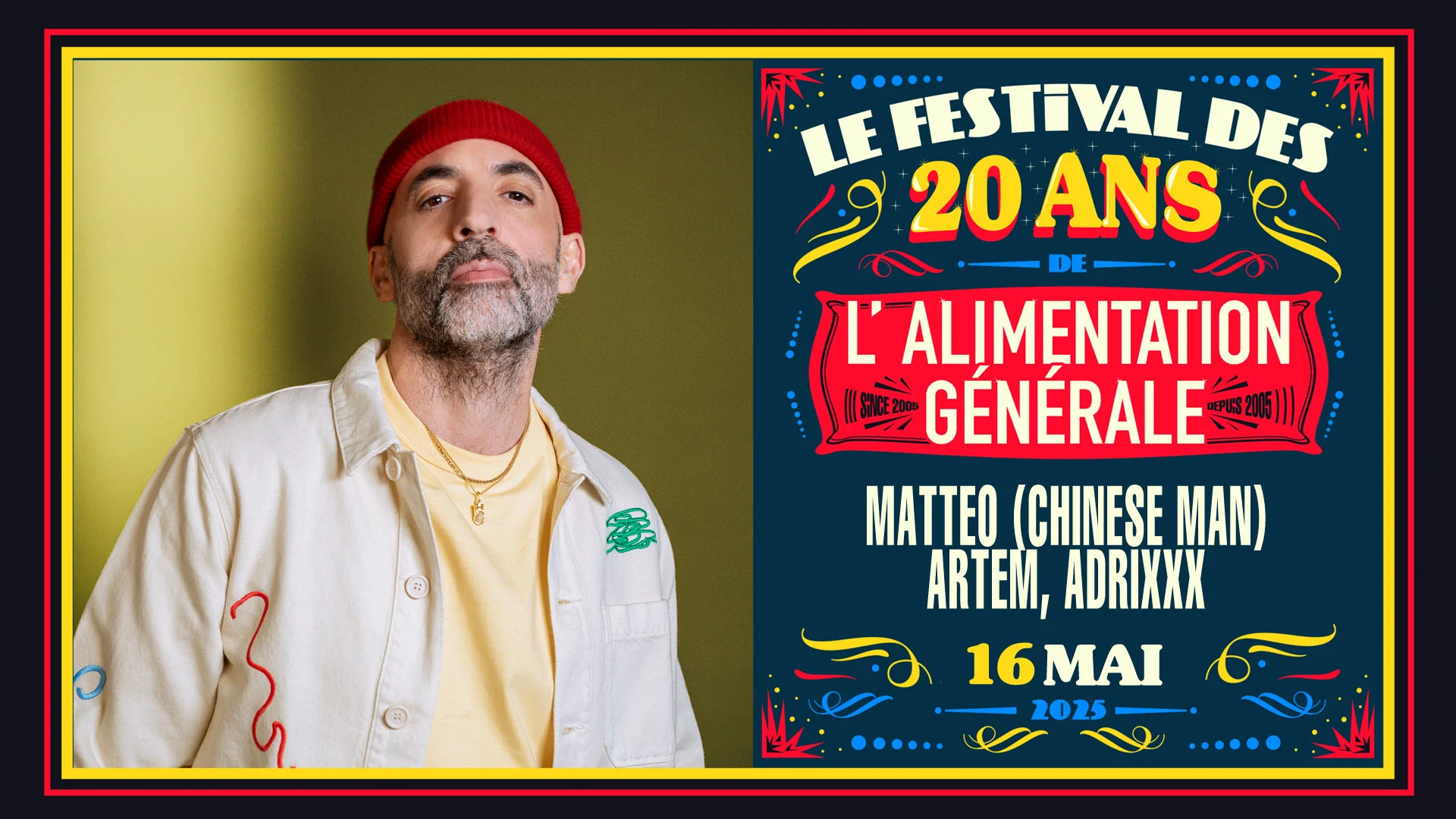 20 Ans De L'alim - Matteo (Chinese Man) + Artem + Adrixxx Cover