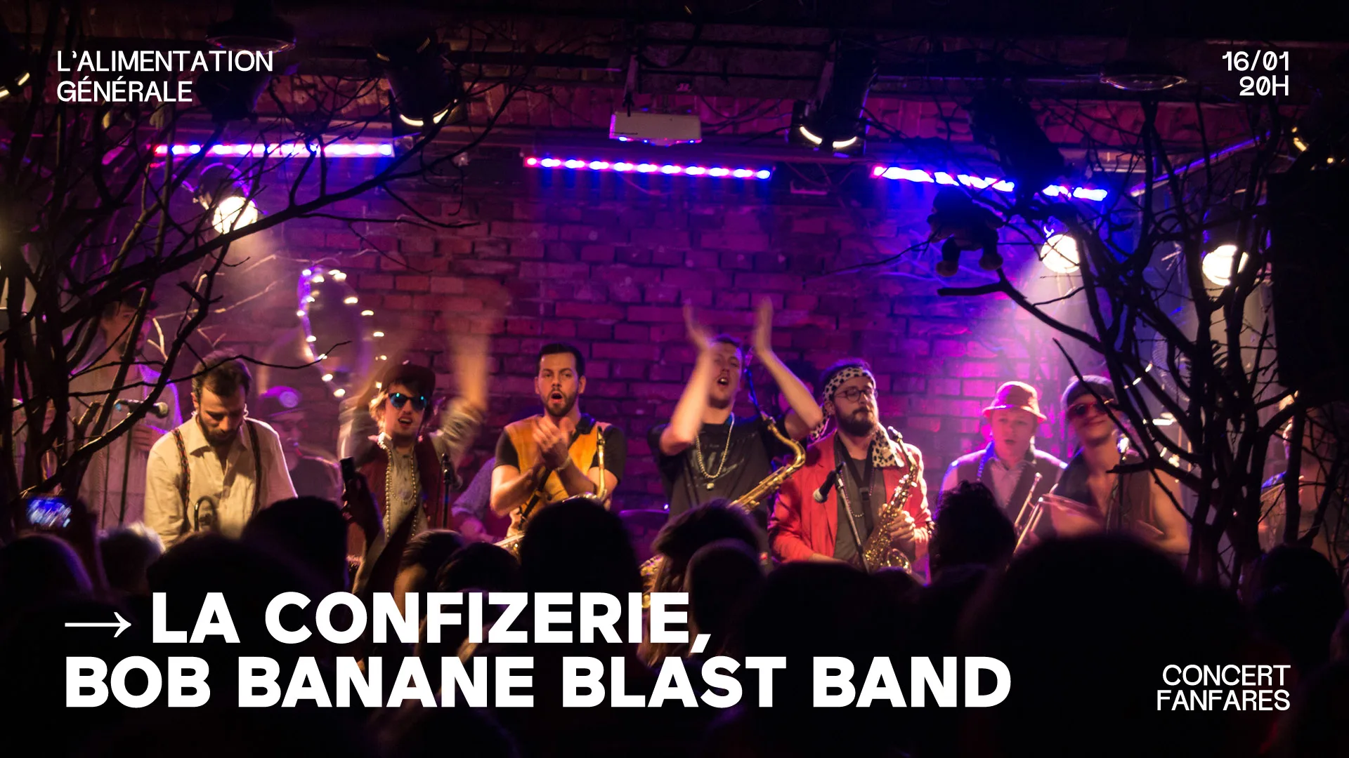 La Confizerie & Bob Banane Blast Band Cover