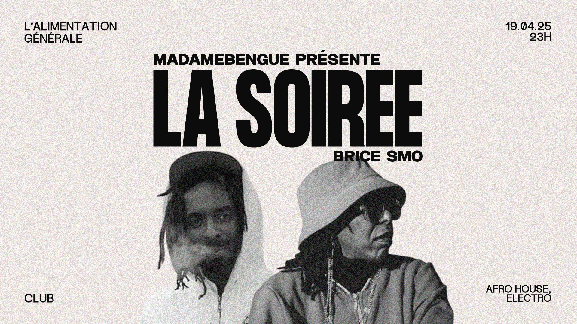 La Soirée - Madamebengue & Brice Smo Cover