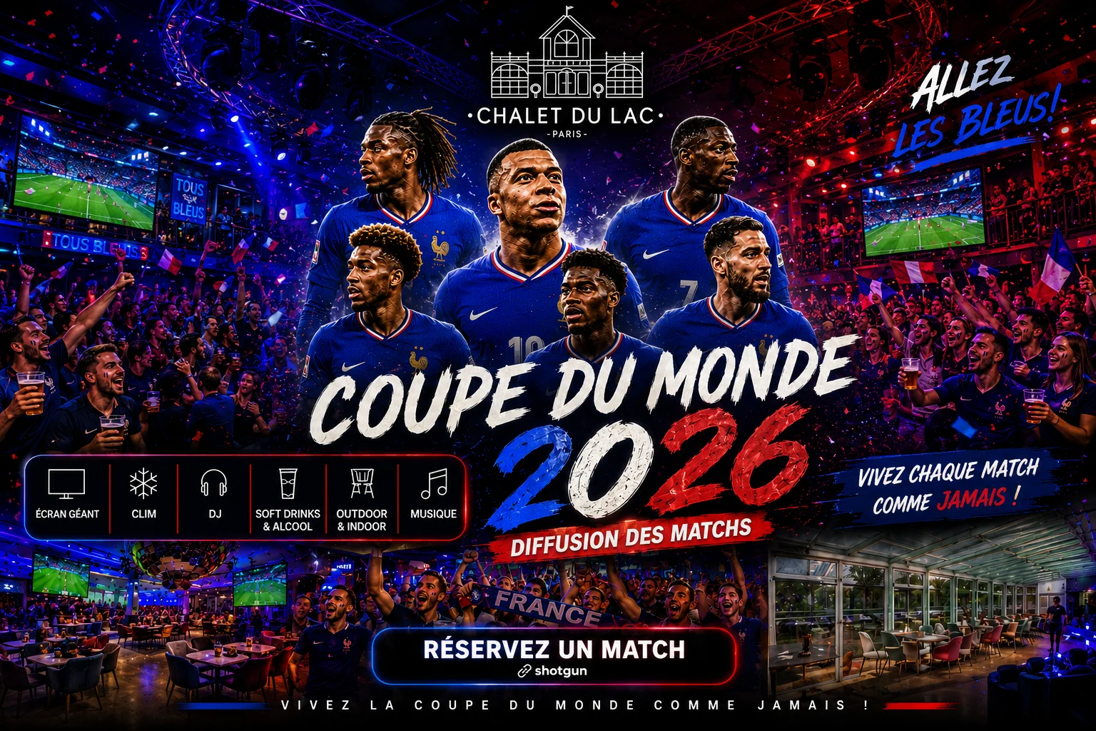 Fan Zone Cdm 2026 - France Vs Sénégal À La Beach Parisienne Cover
