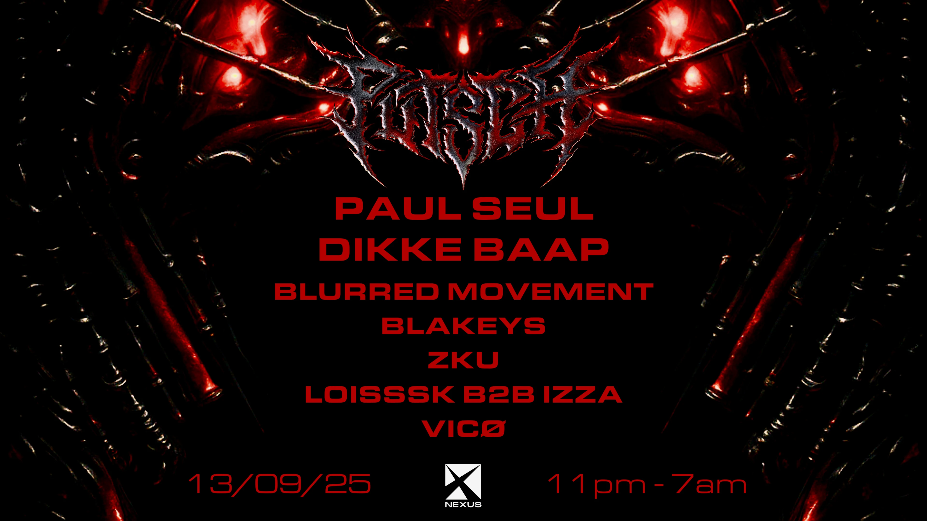 Putsch : Paul Seul, Dikke Baap, Blurred Movement, Blakeys .. Cover