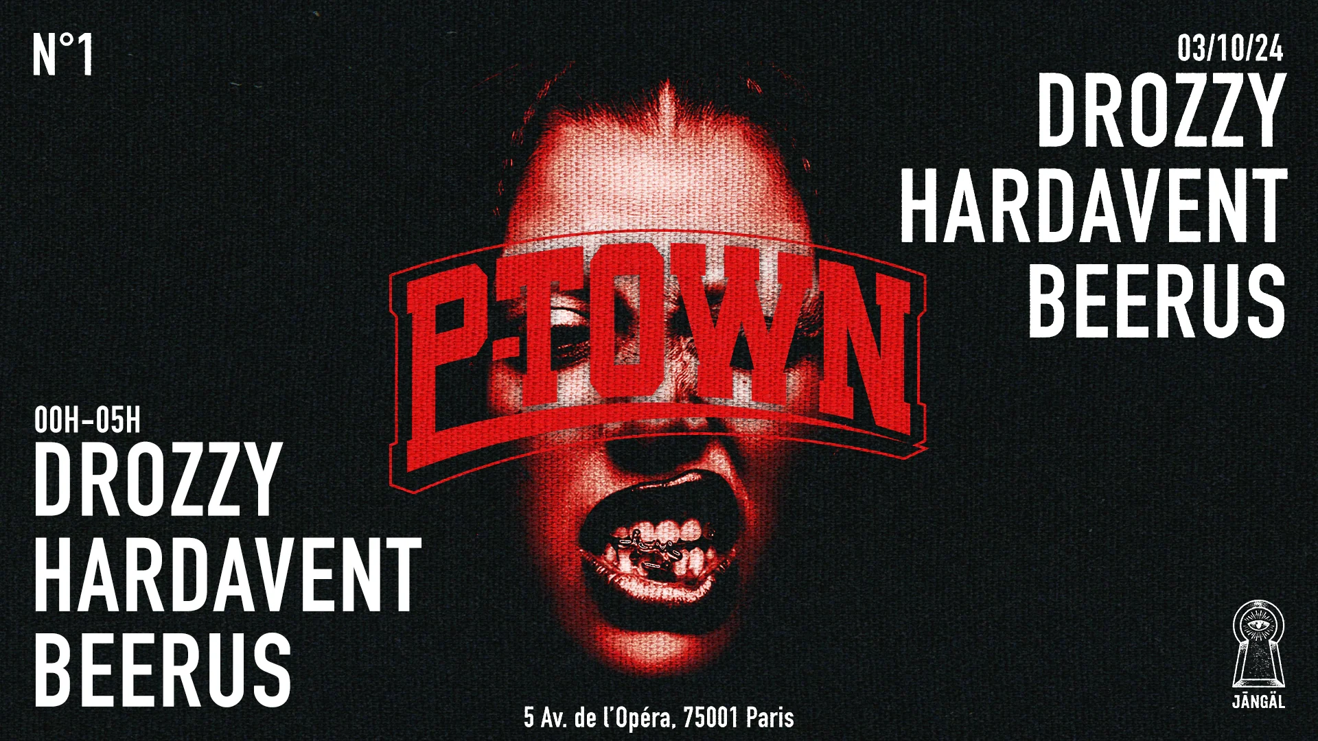 P-Town Opening At Jangal: Hip Hop Party Cover