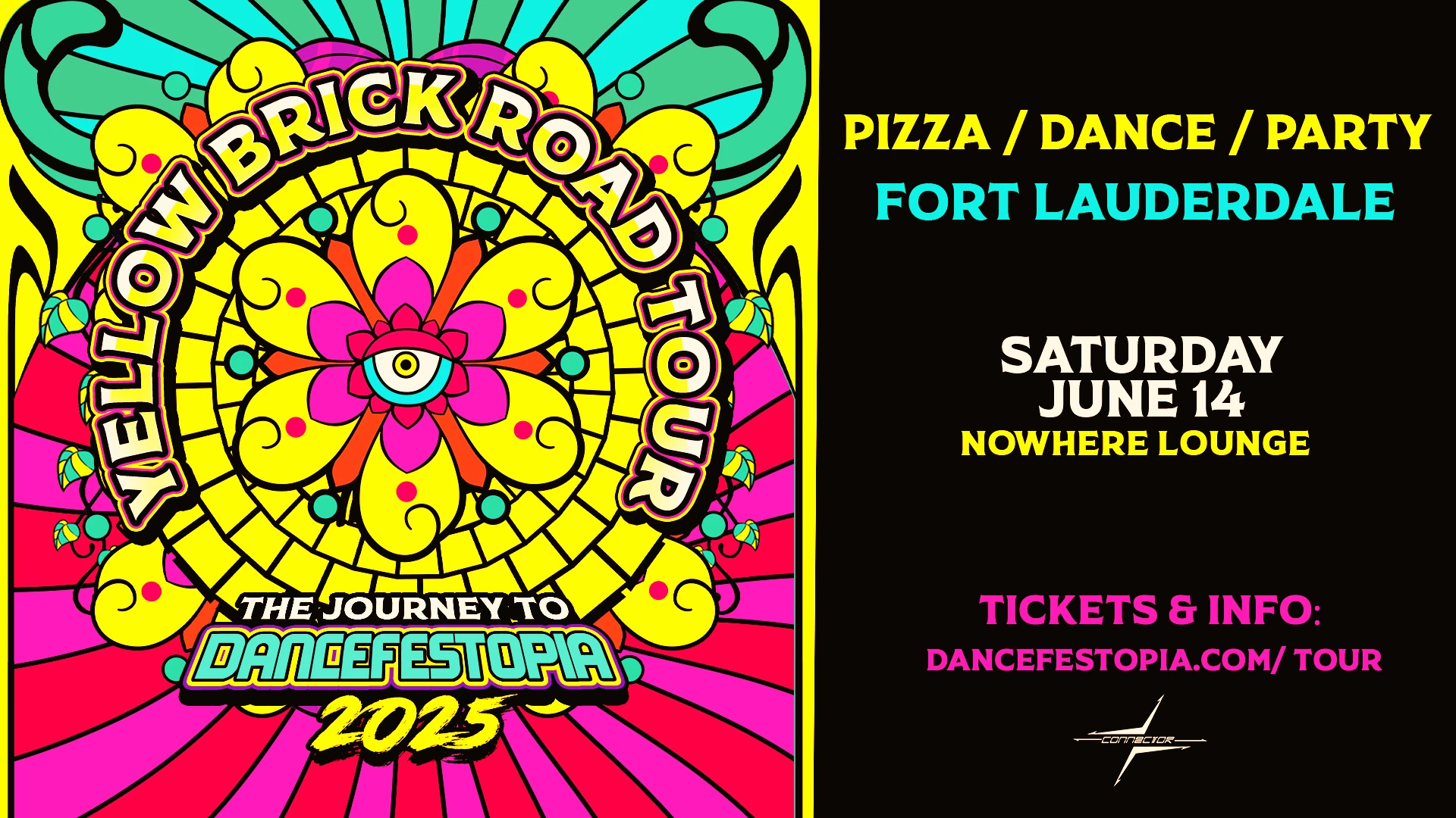 Yellow Brick Road Tour - Pizza Party Cover