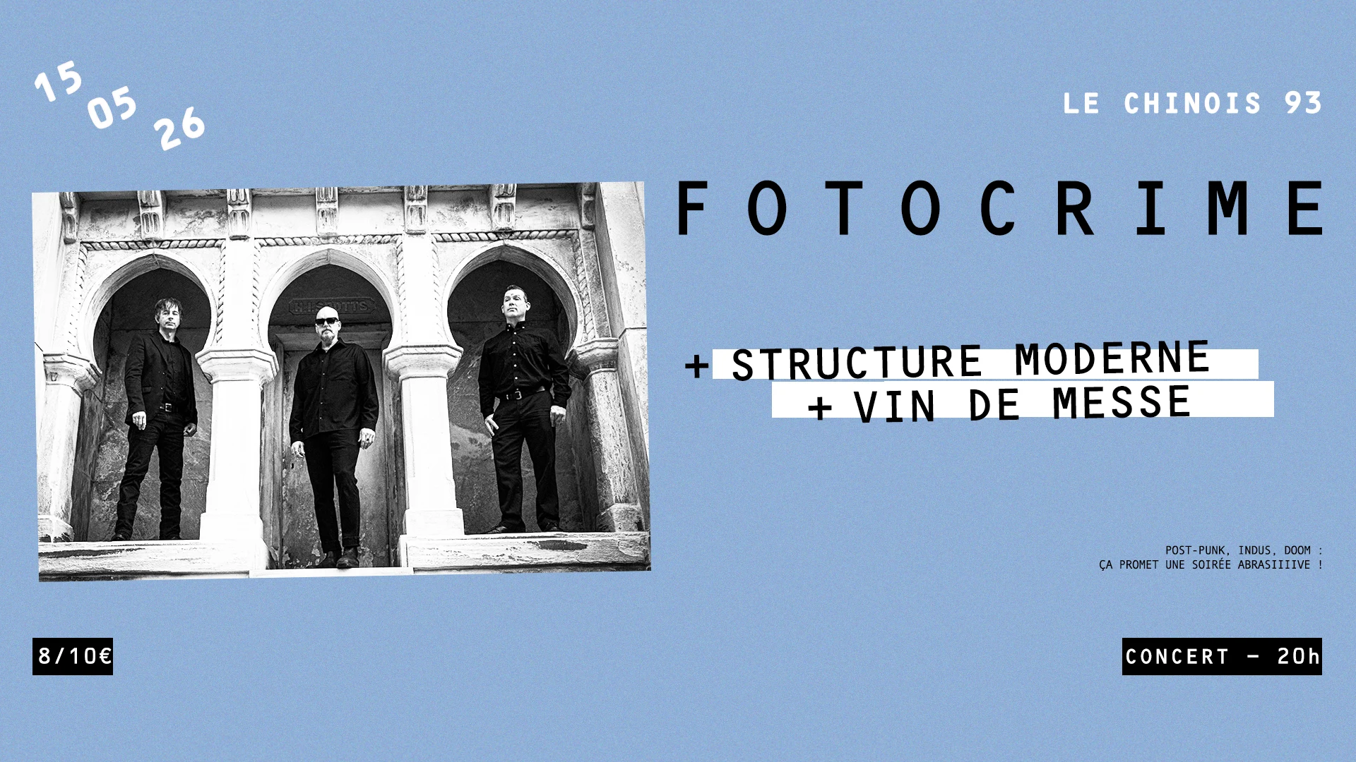 Fotocrime (Us) + Structure Moderne + Vin De Messe Cover