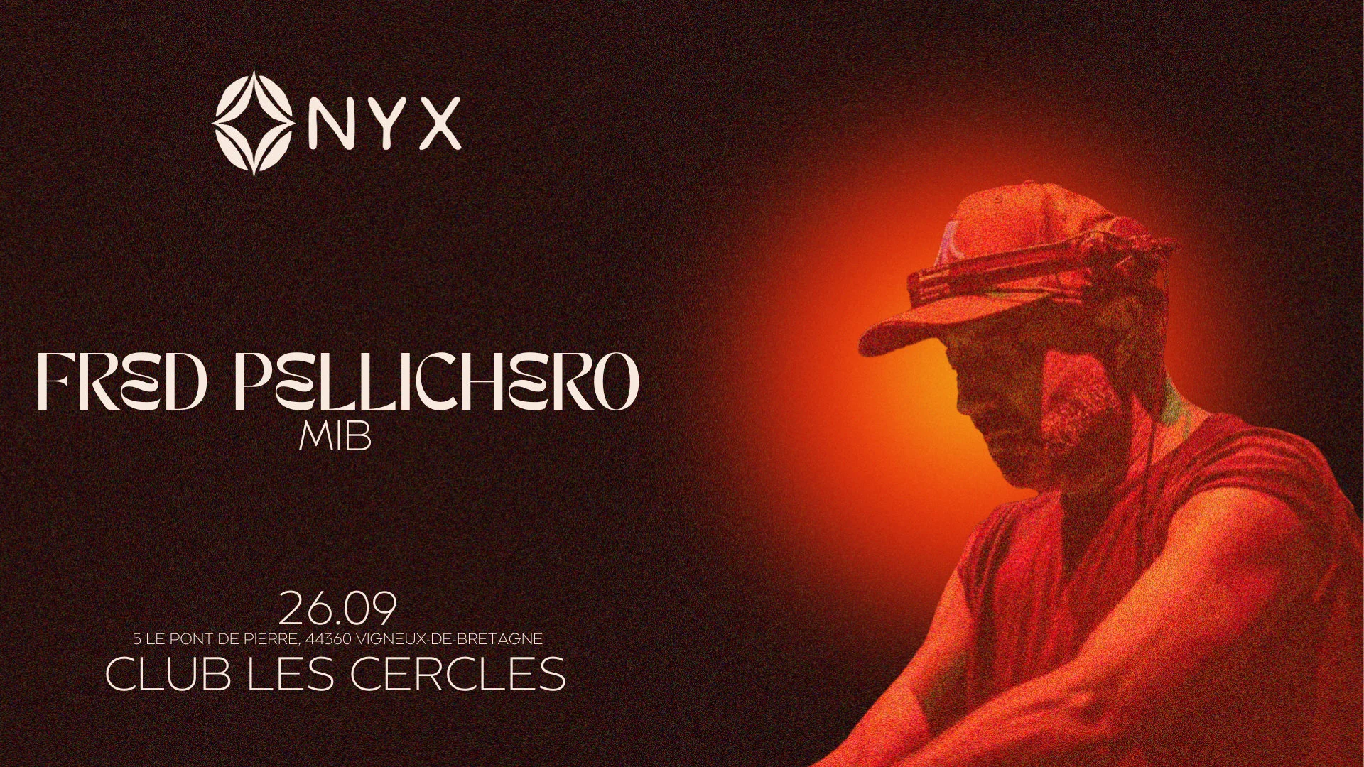 Onyx Invite Fred Pellichero - New Season (26.09 - Nantes) Cover