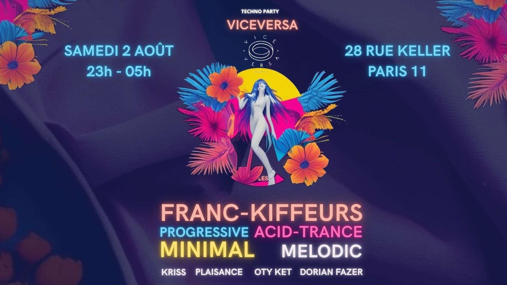Les Franc-Kiffeurs @ Vice Versa Cover