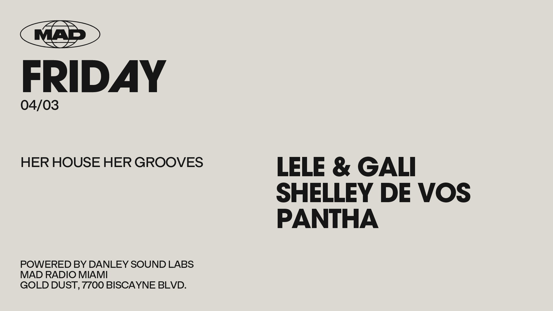 Her House Her Grooves: Lele & Gali, Shelley De Vos, Pantha Cover