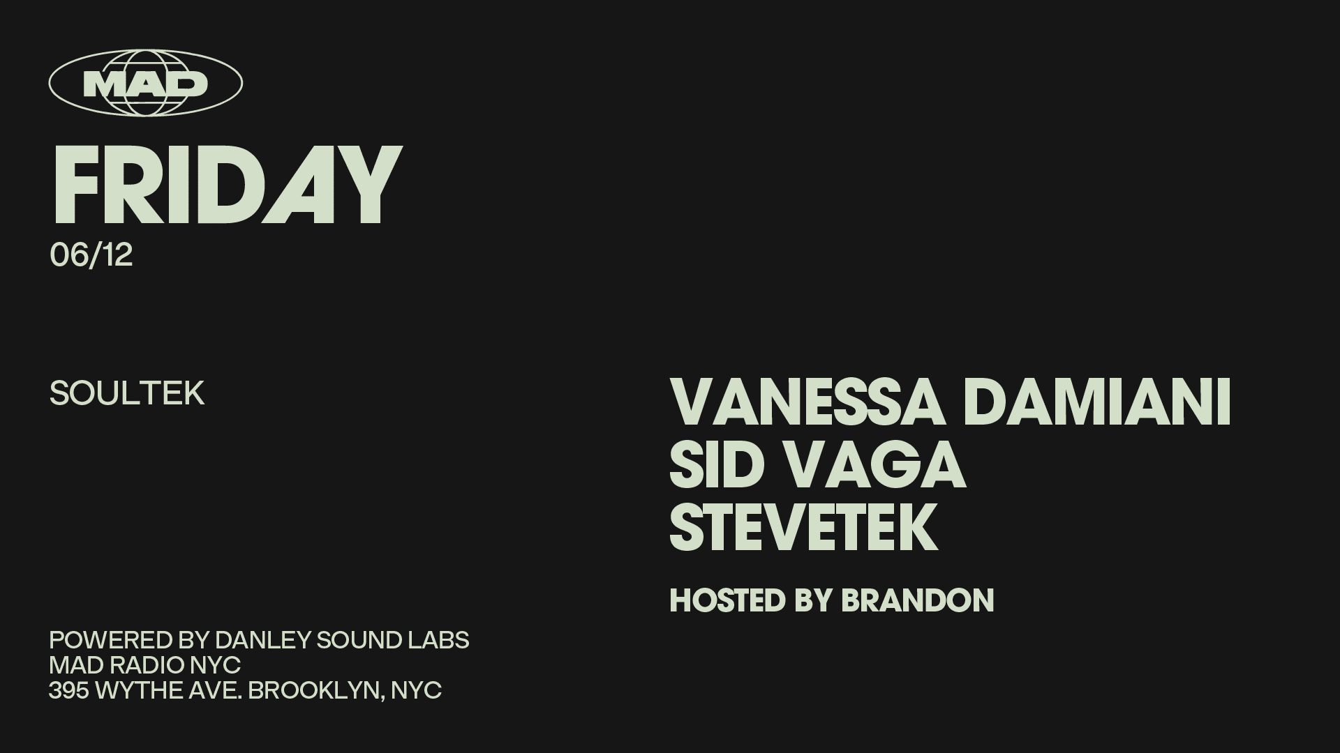Soultek: Vanessa Damiani / Sid Vaga / Stevetek Cover