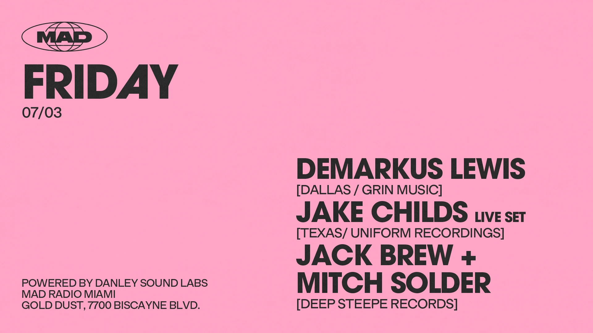 Jake Childs / Demarkus Lewis / Jack Brew + Mitchell Solder Cover
