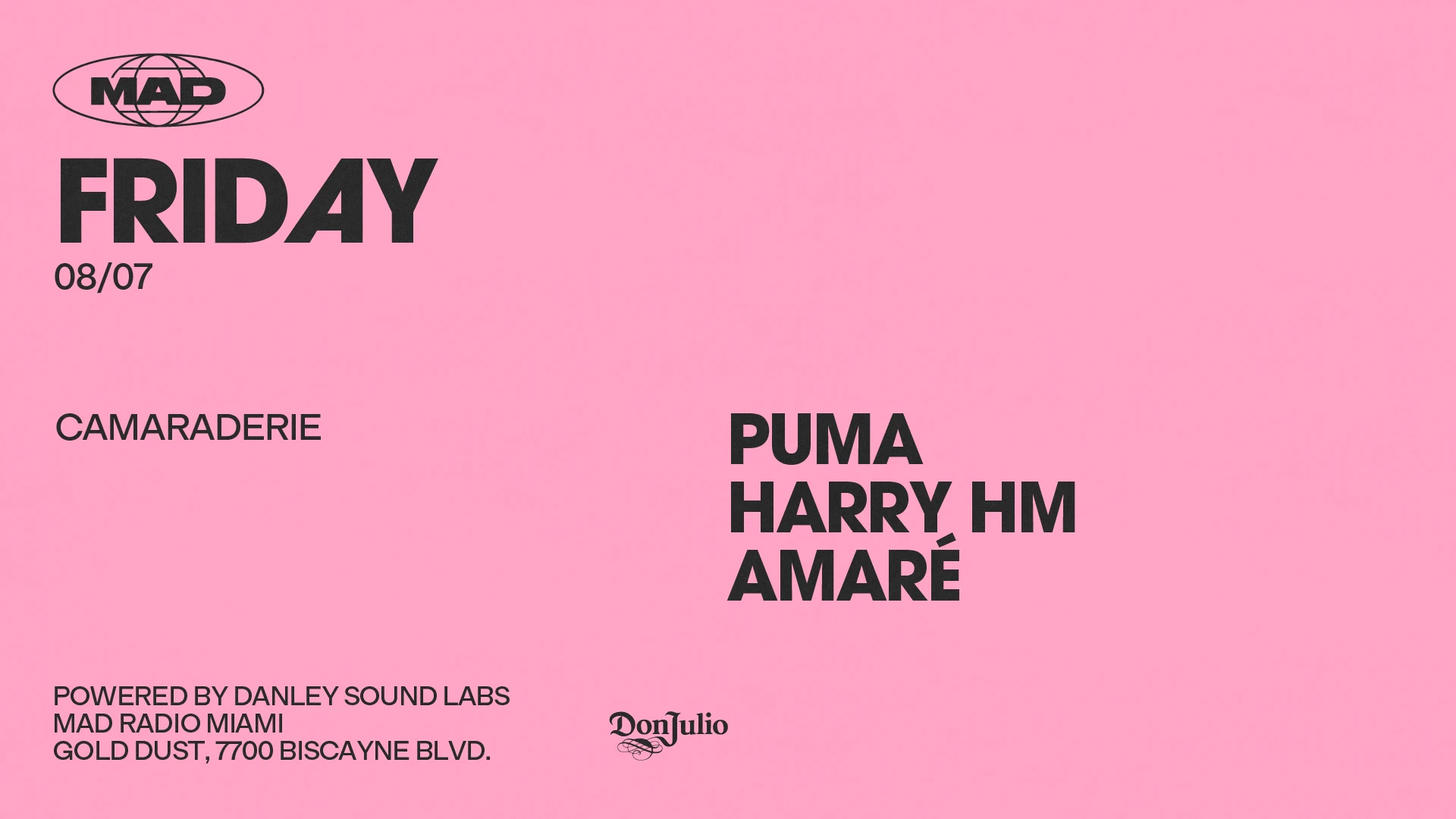 Camaraderie: Puma / Harry Hm / Amaré Cover