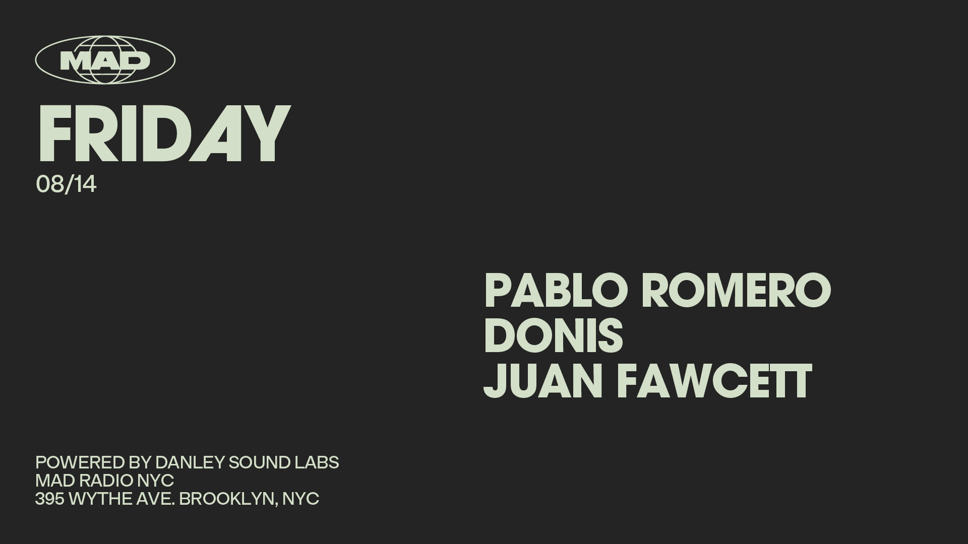 Pablo Romero / Donis / Juan Fawcett Cover