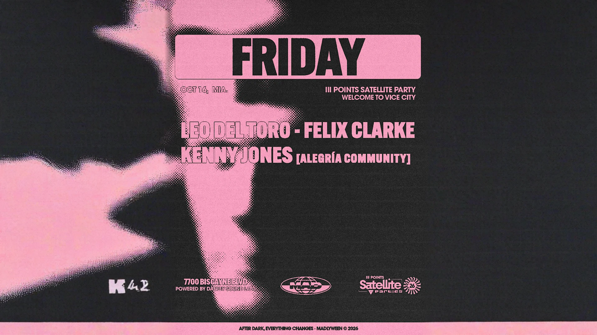 III Points Satellite Party: Kenny Jones / Leo Del Toro Cover