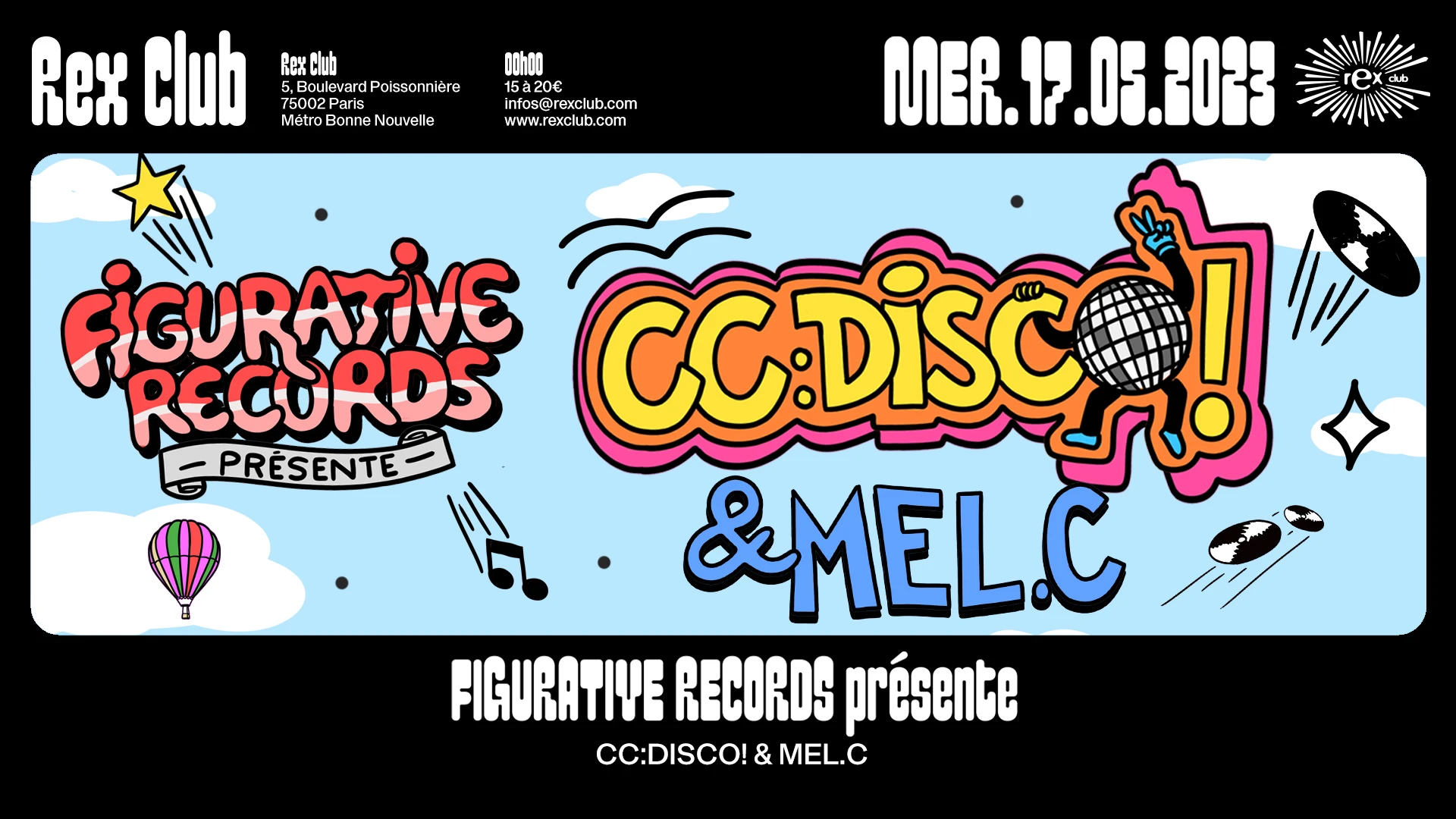 Figurative Records Présente: CC:Disco! & Mel.C Cover