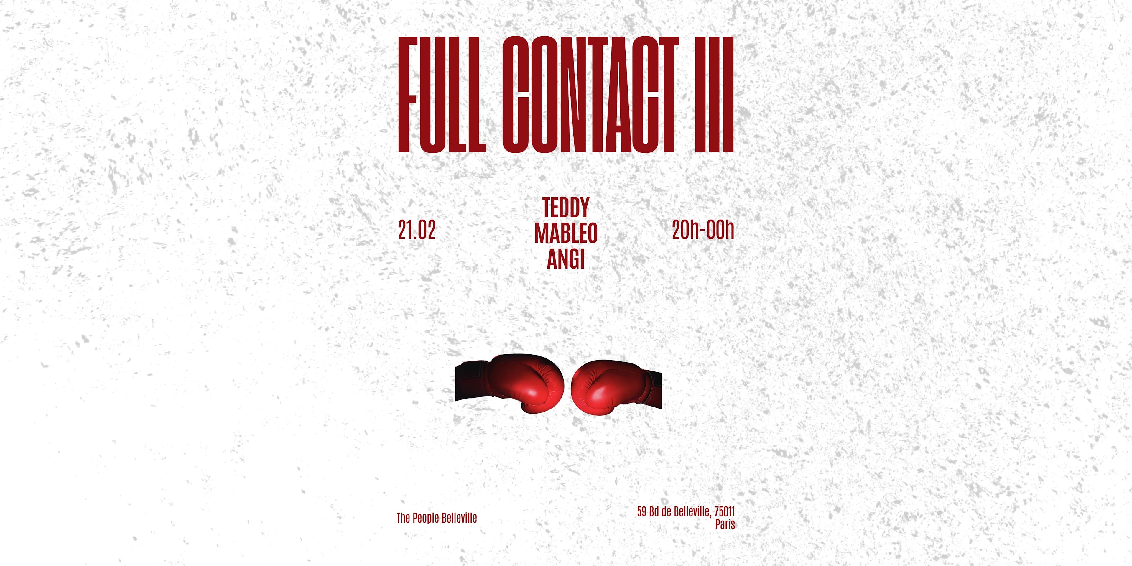Full Contact III Avec Teddy, Mableo Et Angi Cover