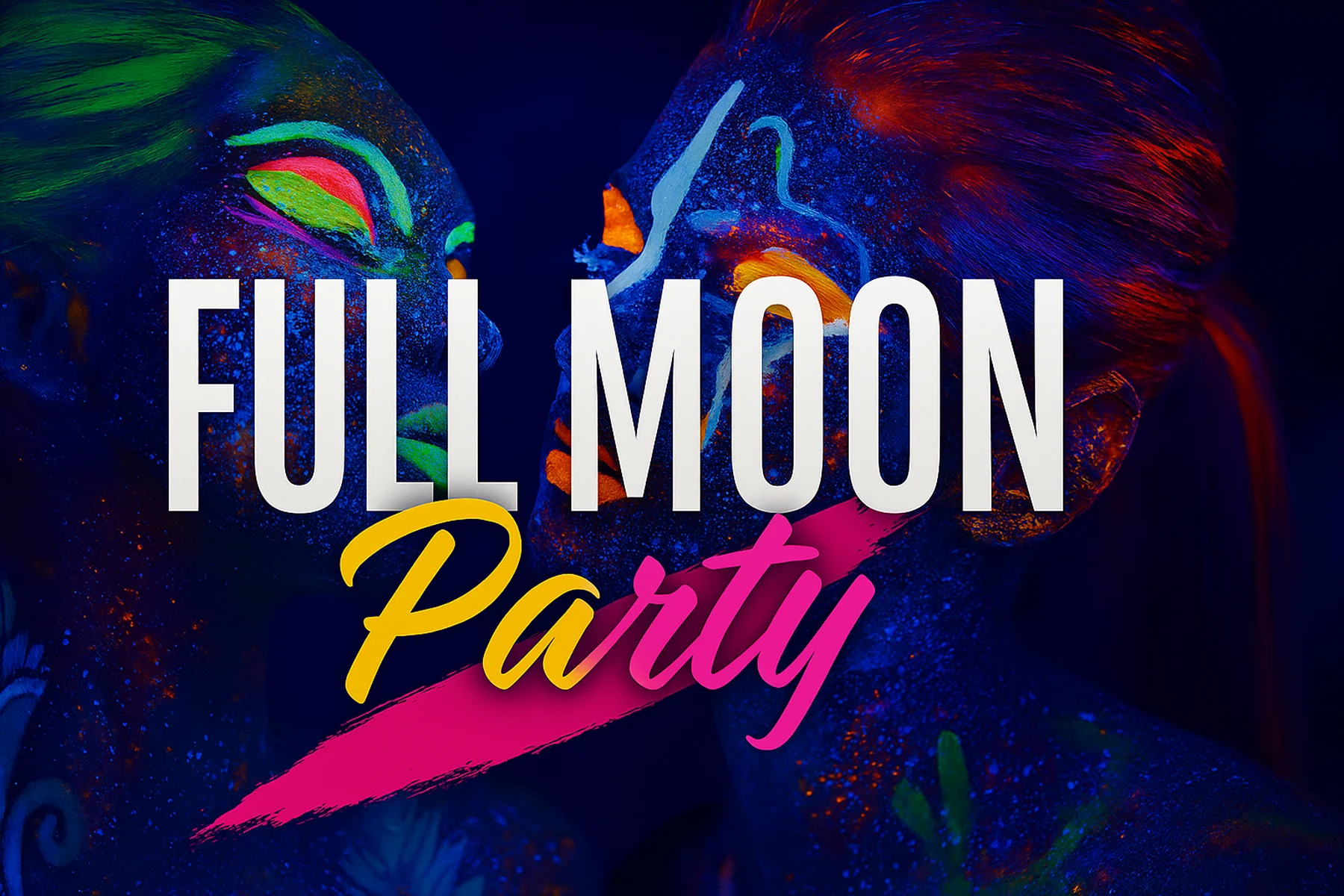 Full Moon Fluo Party Cover