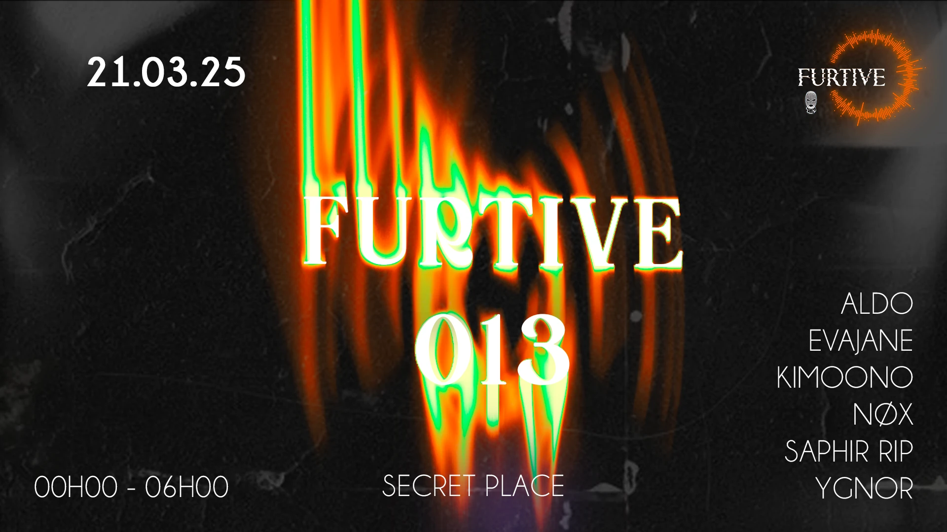 Furtive 013 - Sauvage Cover