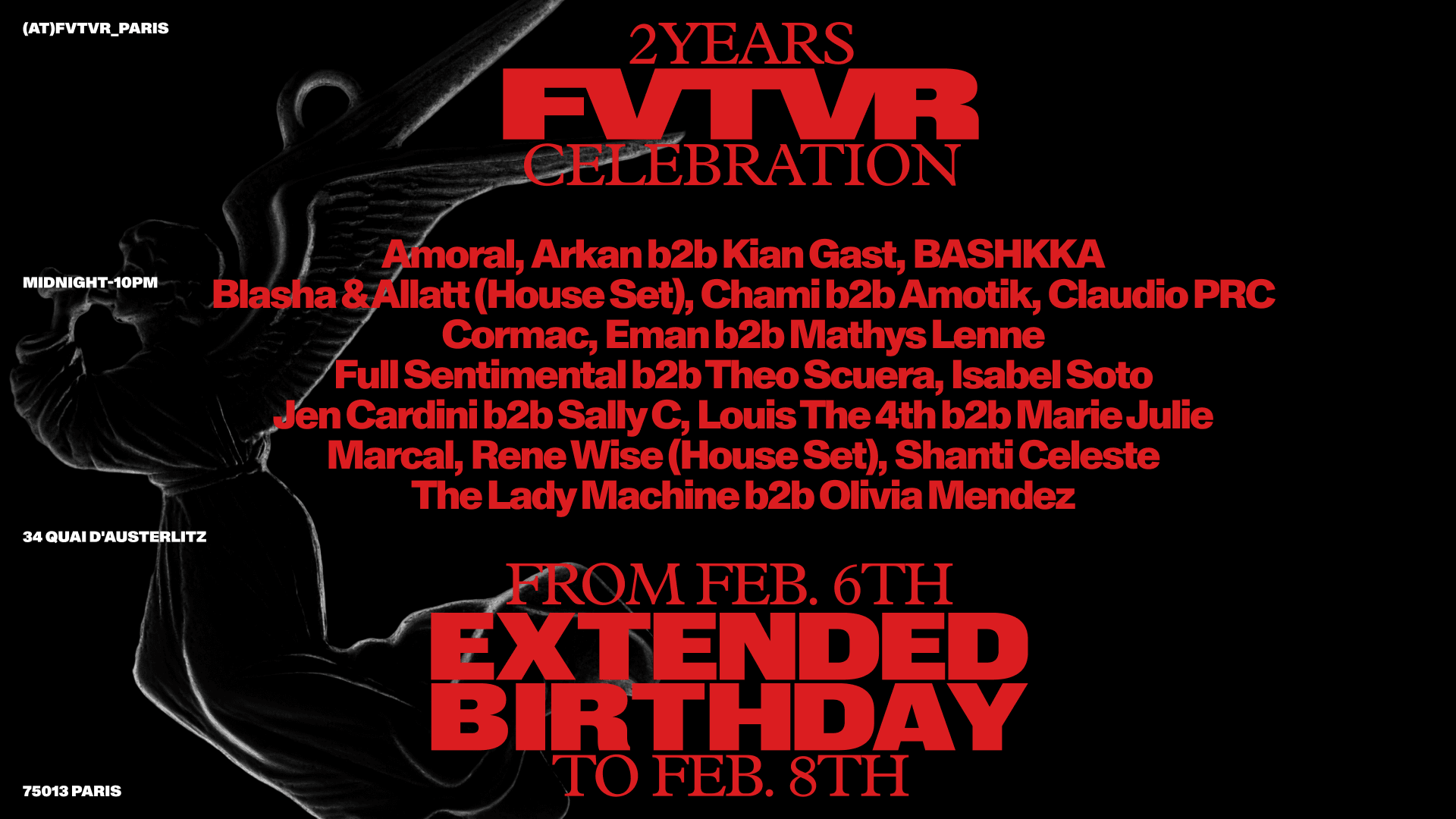 Fvtvr - Extended Birthday Cover