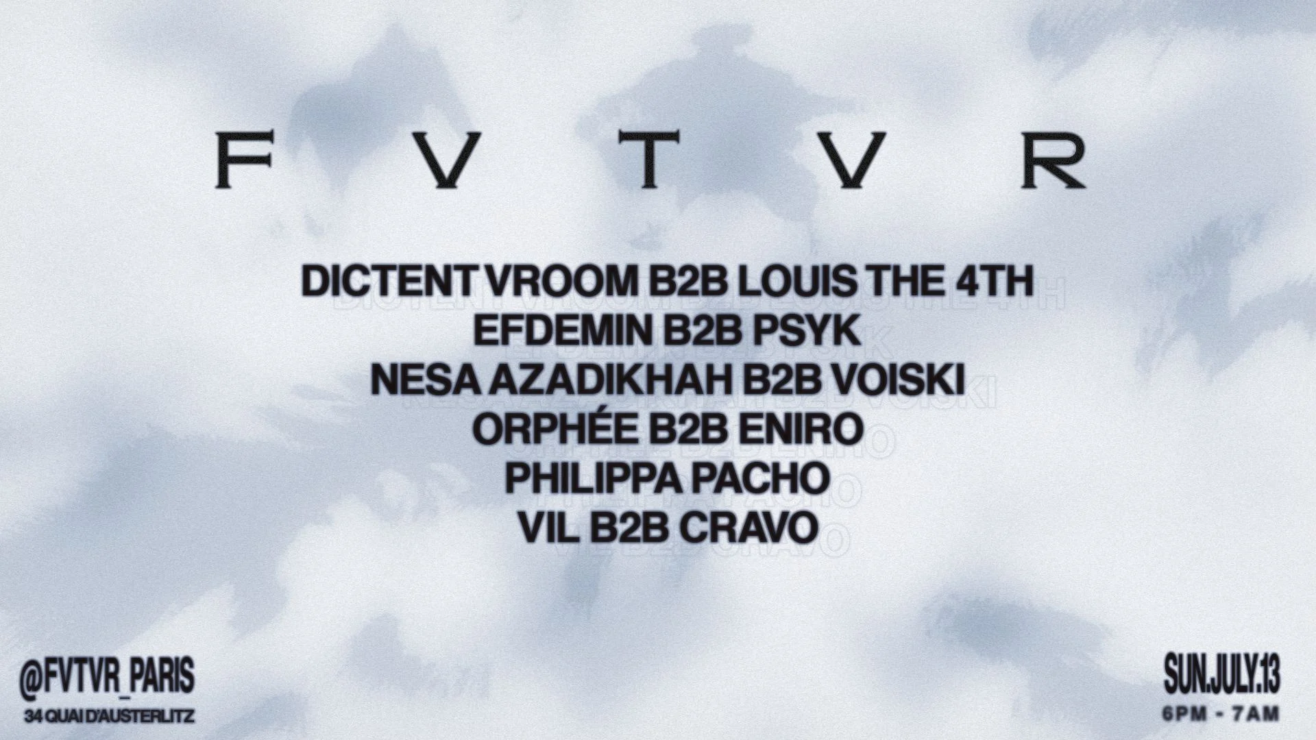 Fvtvr Extended [Public Holiday Eve] Cover