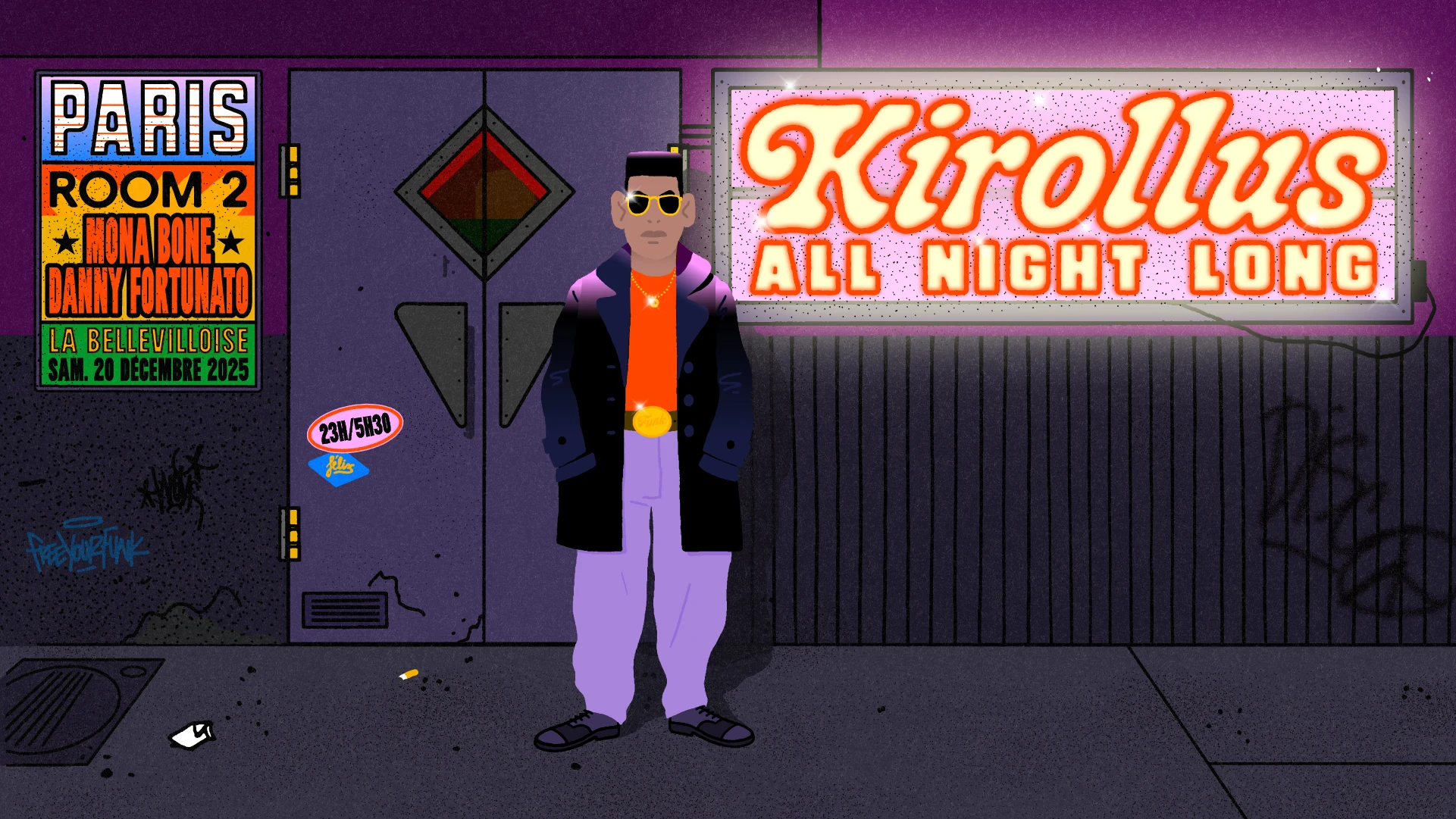 Free Your Funk : Kirollus | 20.12.25 Cover