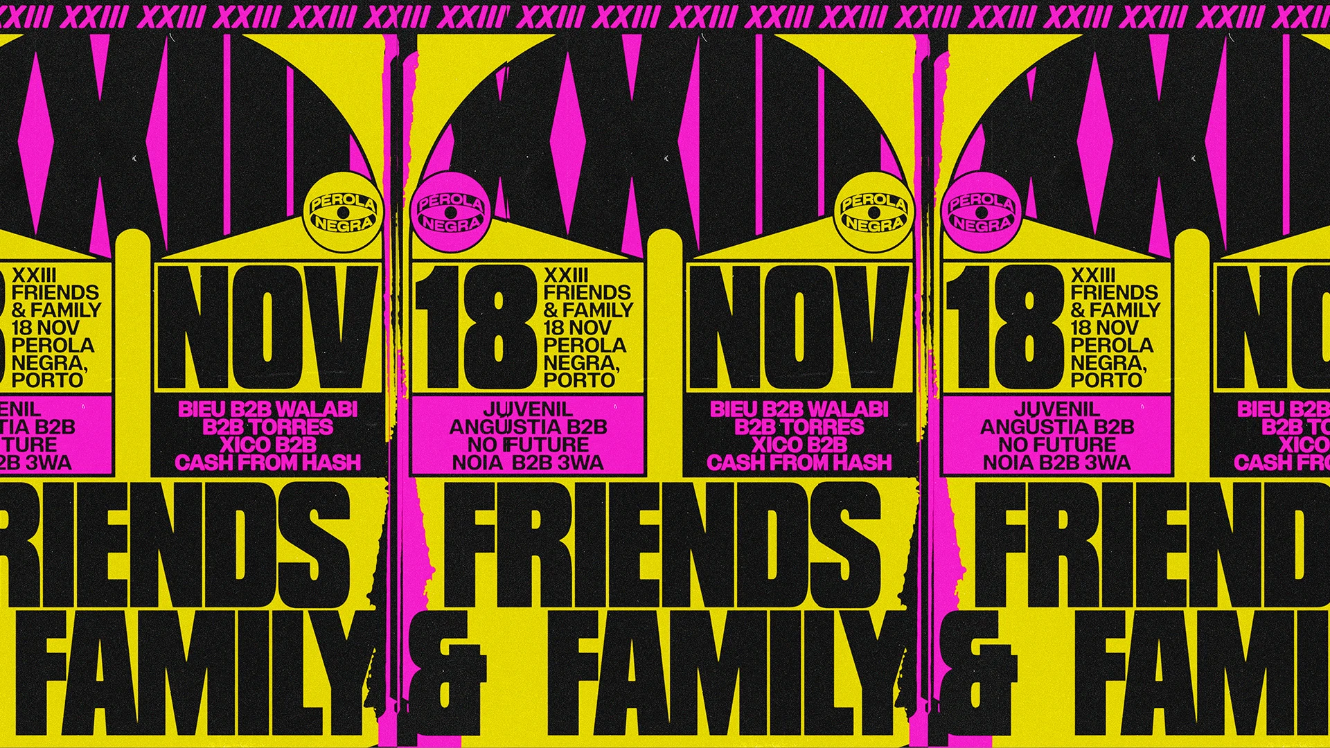 XXIII Friends & Family Cover