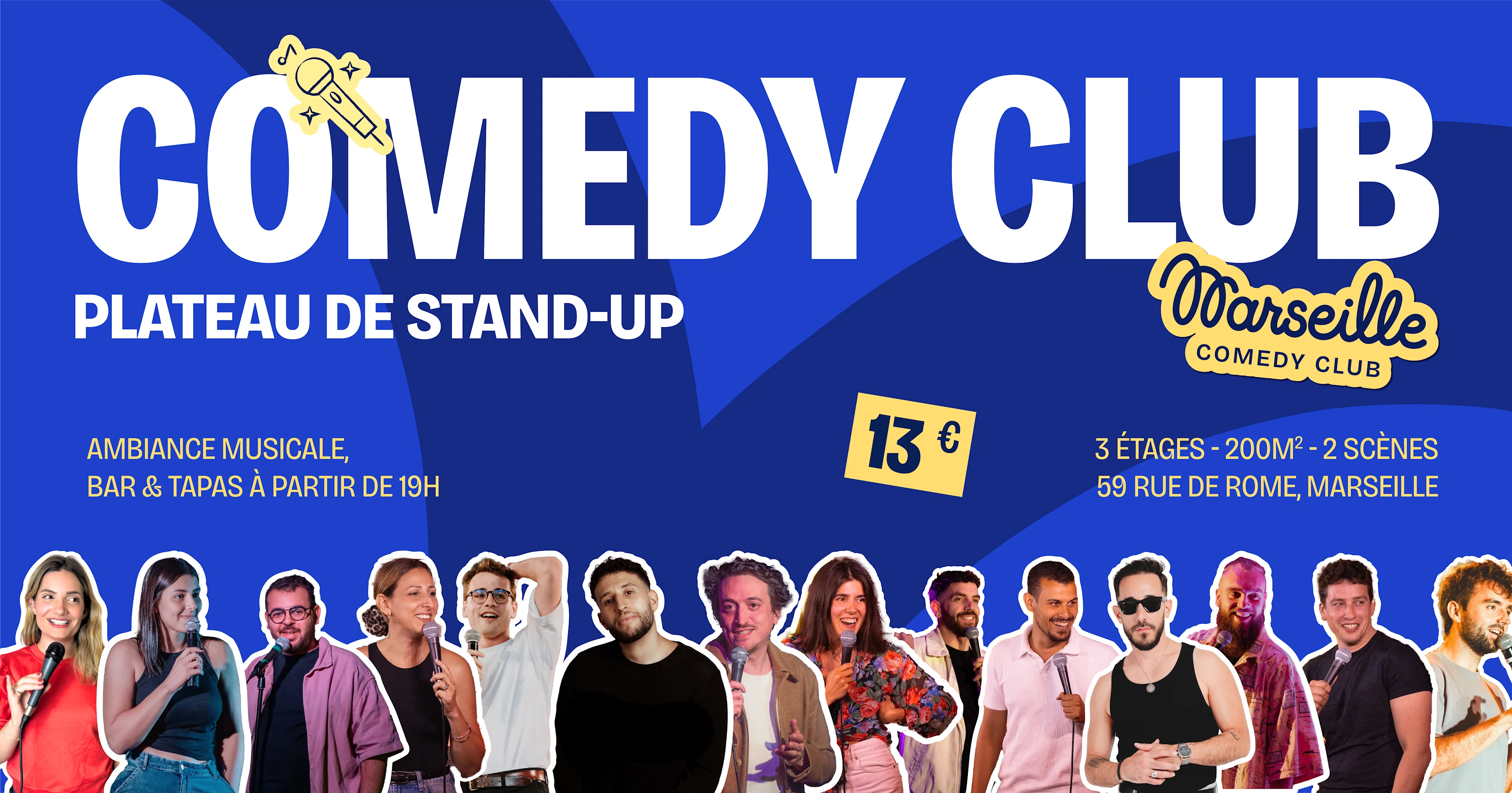 Plateau Stand Up 1h30 De Blagues Cover