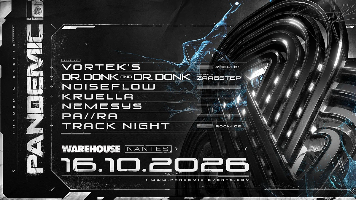 Pandemic W/ Vortek’S - Dr Donk - Noiseflow - Kruella & More Cover