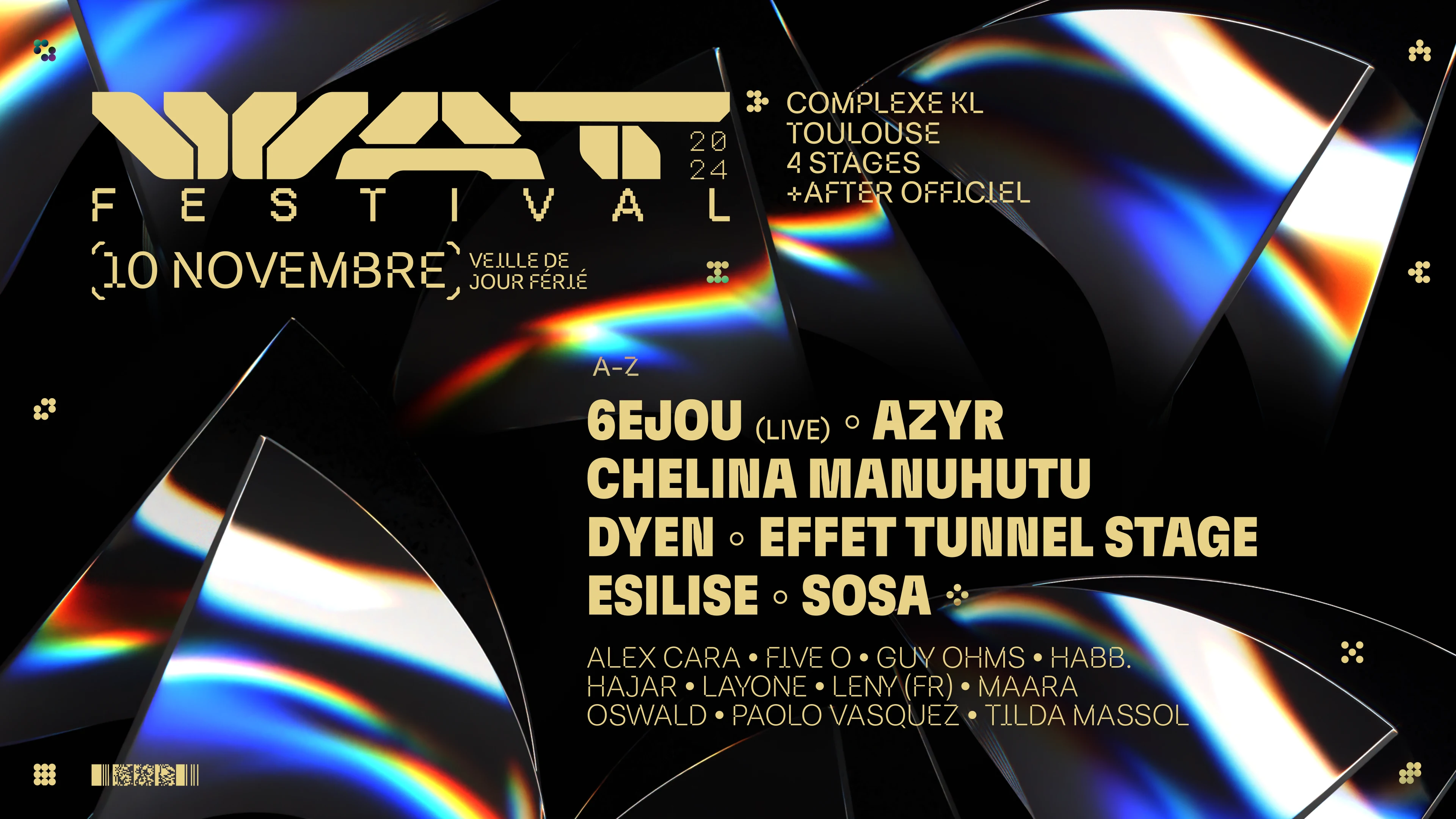 Wat Festival 2024 - 6ejou - Azyr - Dyen - Sosa - And More.. Cover