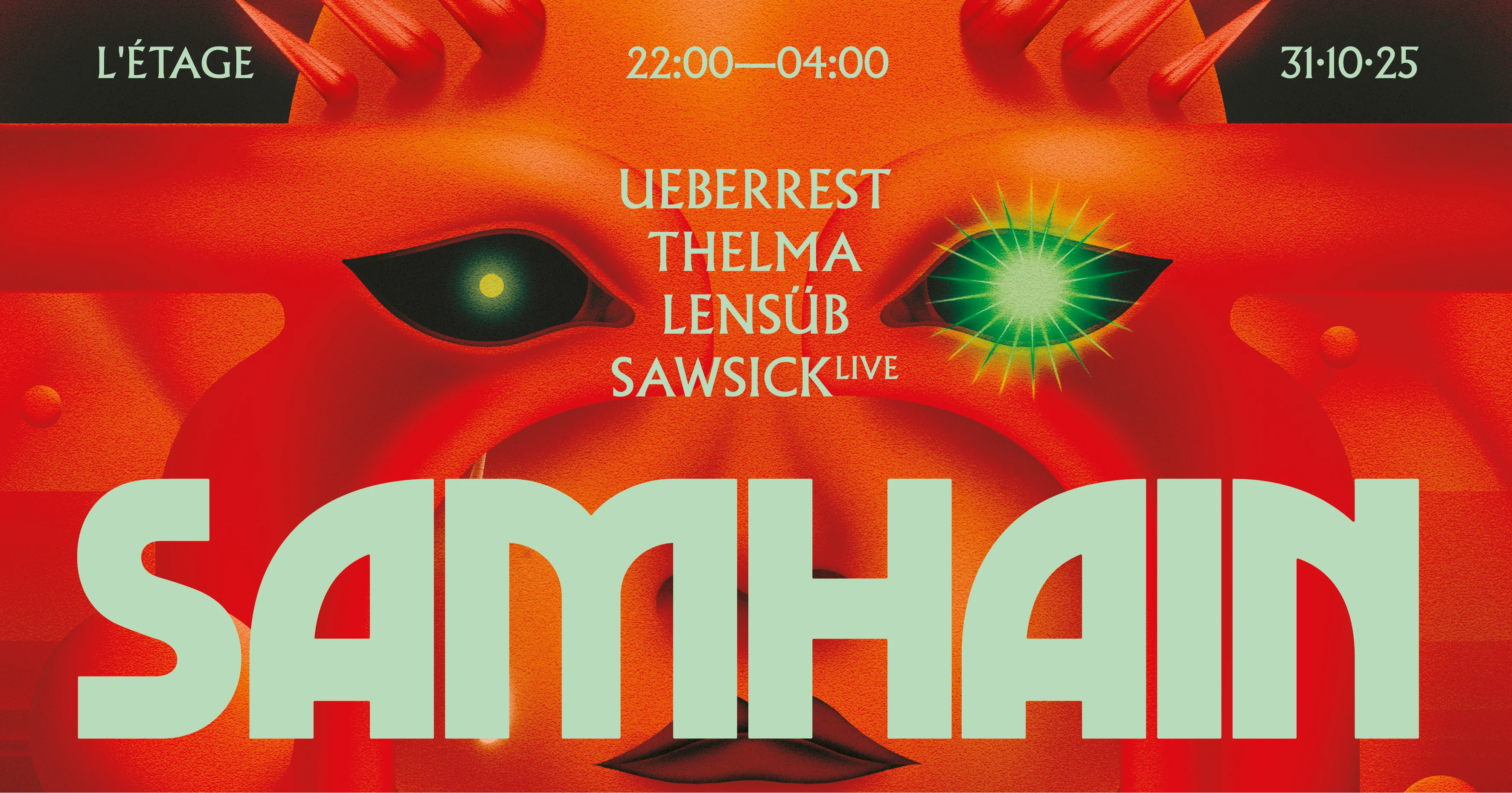 Lena Pres. Samhain | L'etage Cover