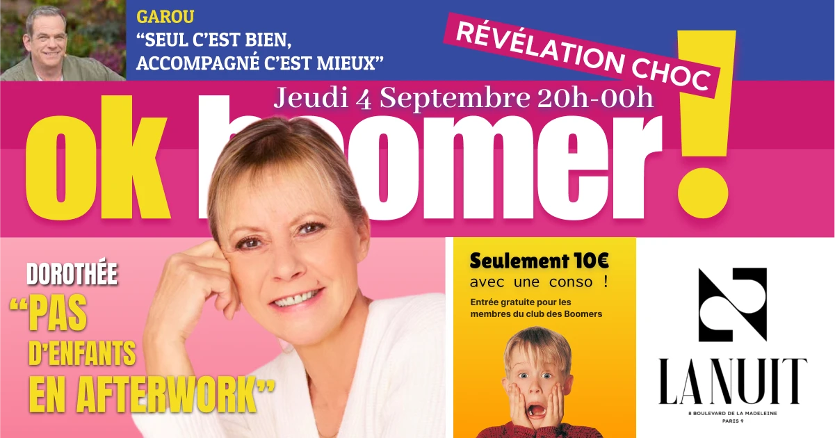 Ok Boomer ! #6 L'after Work 90's 00's Cover