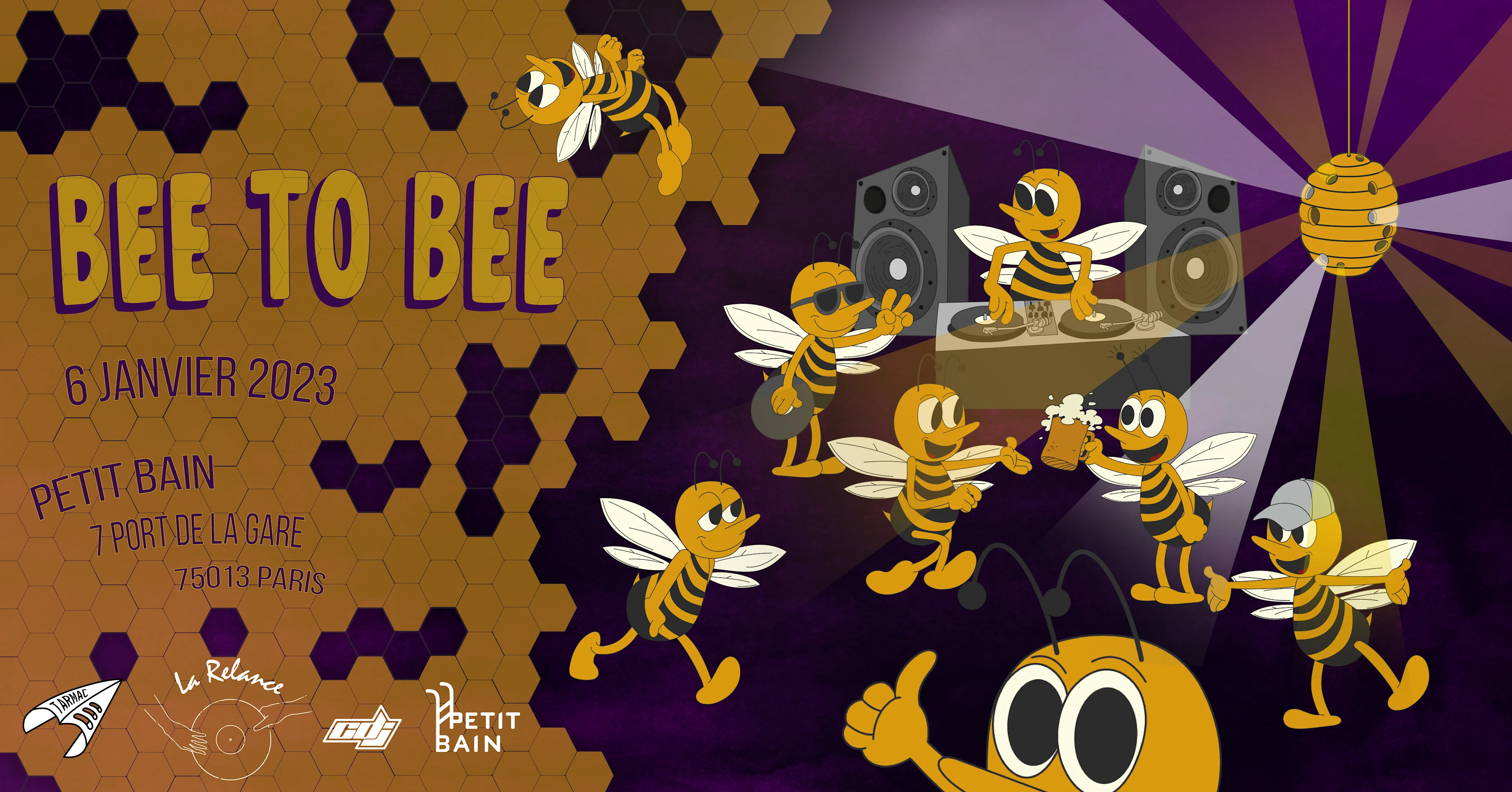 Bee To Bee #1 W/ Tarmac3000, La Relance, Le Cartel De Jean Cover
