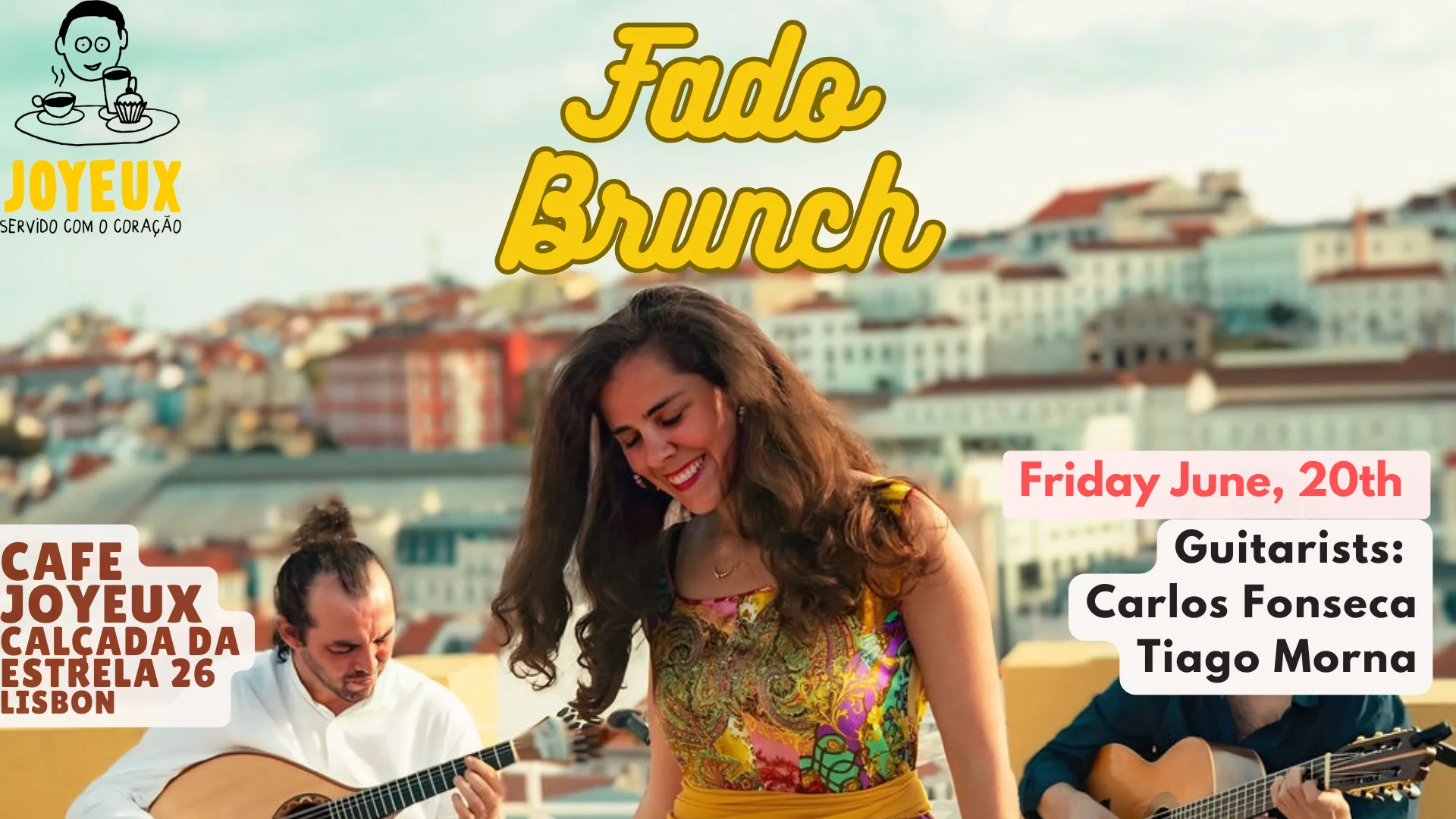 Fado Brunch By Fiona French Fadista Cover