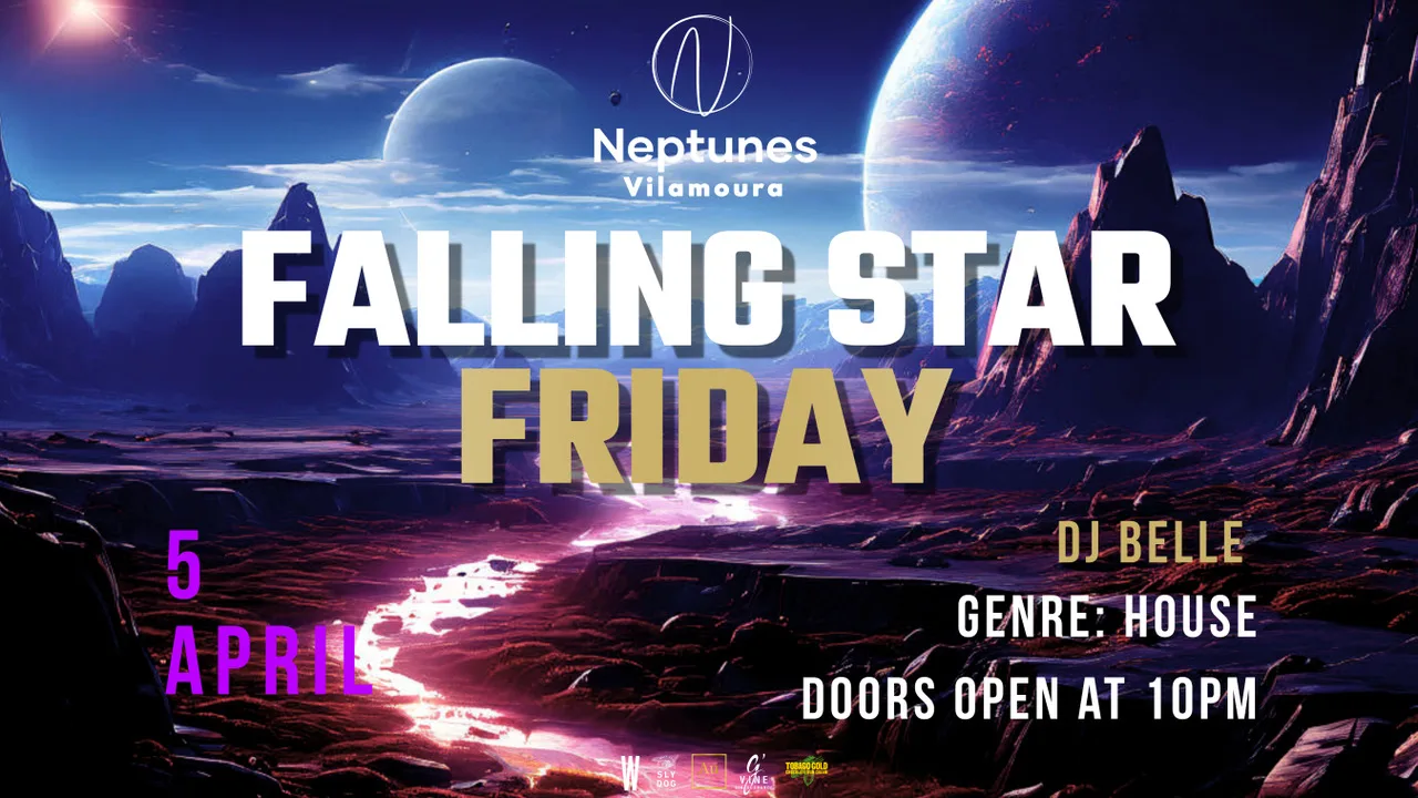 Falling Star Friday With Dj Belle April 5 Cover
