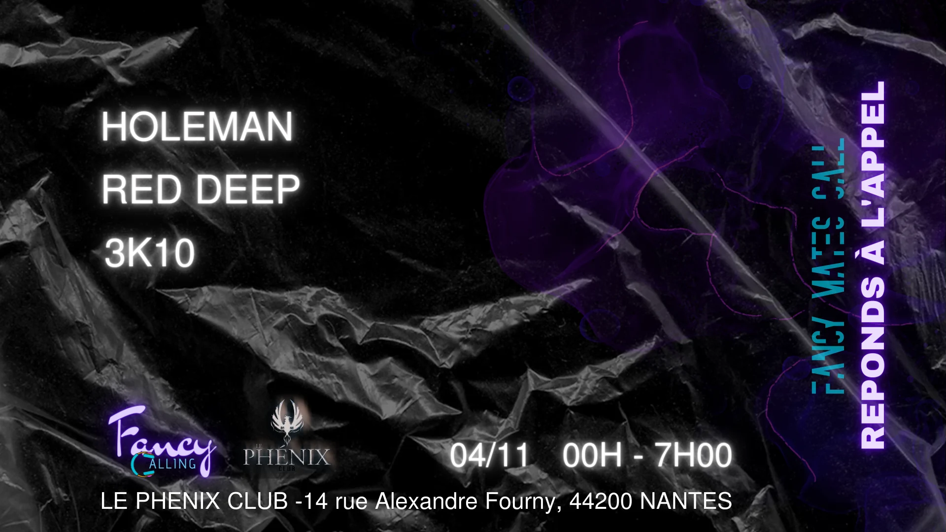 Fancy Mates Call • Le Phenix Club Cover