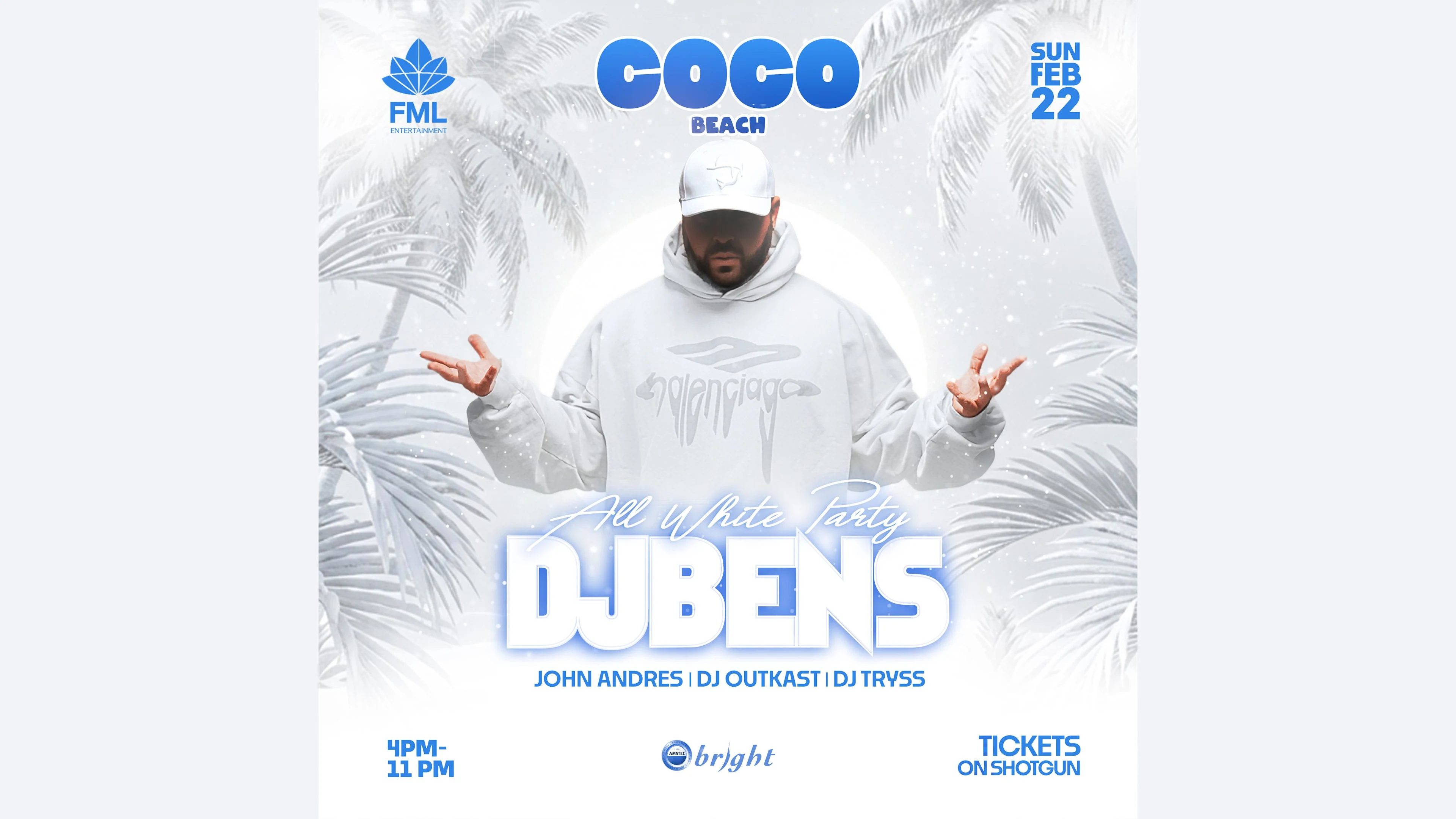 Dj Bens • Coco Beach: All White Party Cover