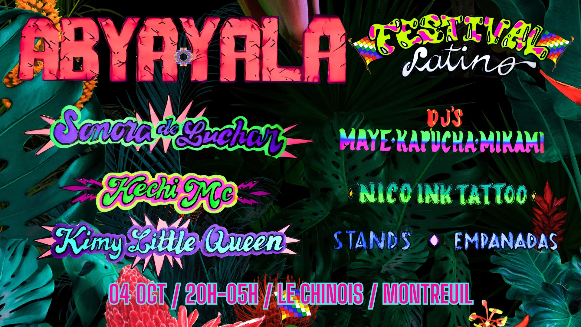 Abaya Yala Festival Latino Cover