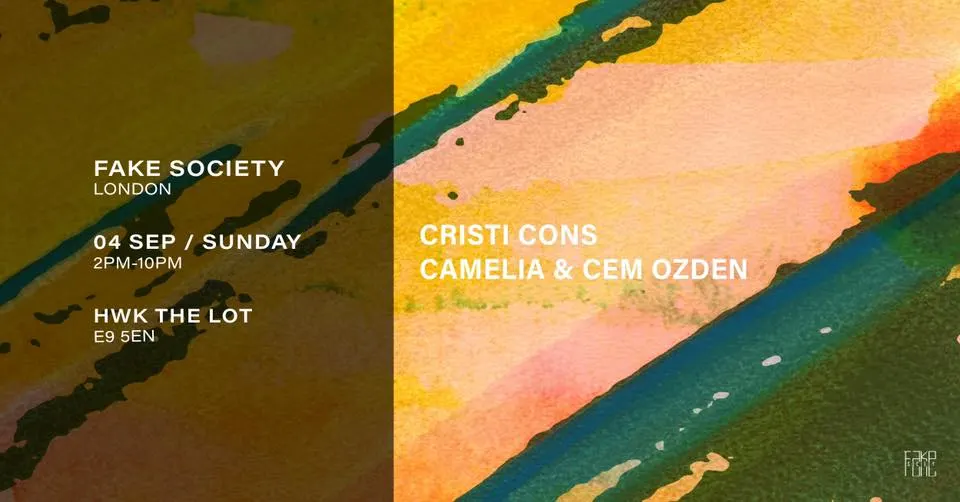 Fake Society: Cristi Cons + Camelia B2b Cem Ozden Cover
