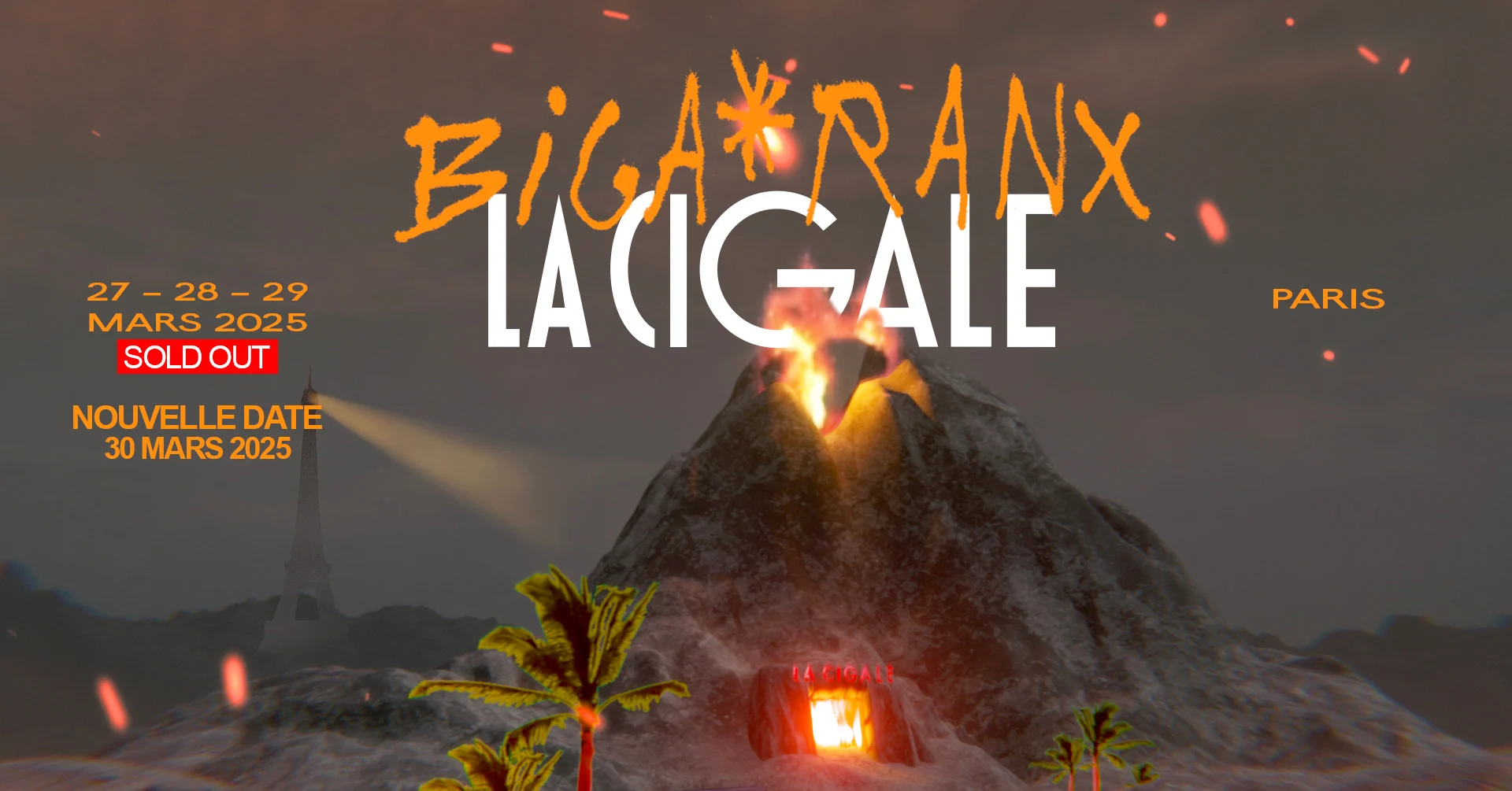 Biga*Ranx - La Cigale - 30 Mars 2025 Cover