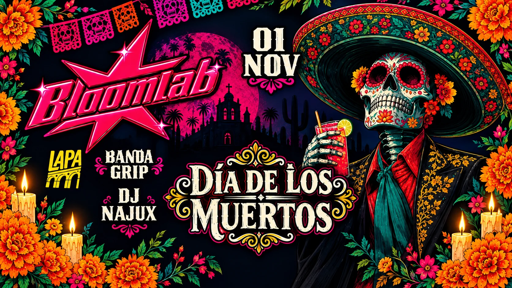 Dia De Los Muertoss Cover