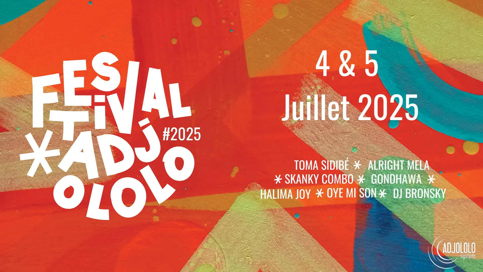 Festival Adjololo 2025 Cover