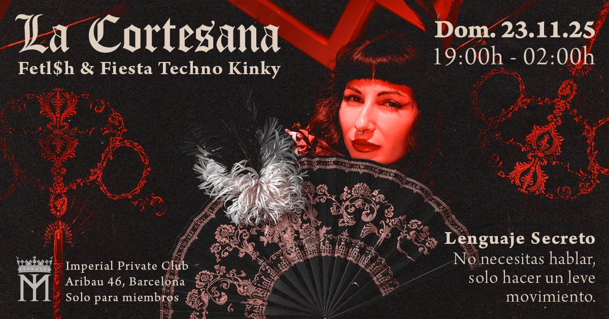 La Cortesana III - K1nky Techno Party Cover