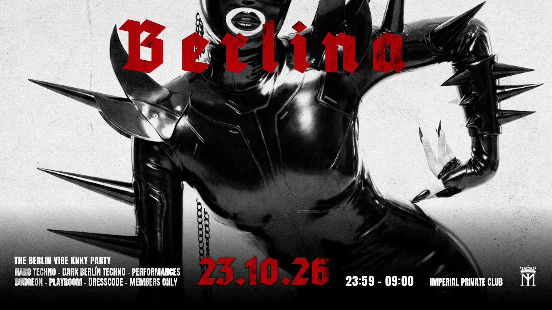 Berlina XI - We Are Kinky Barcelona Cover