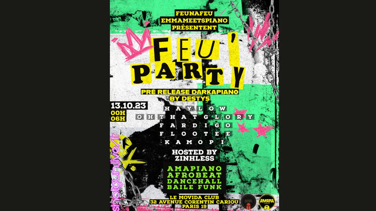 Feunafeu X Emma Meets Piano Presente Feu'party Cover