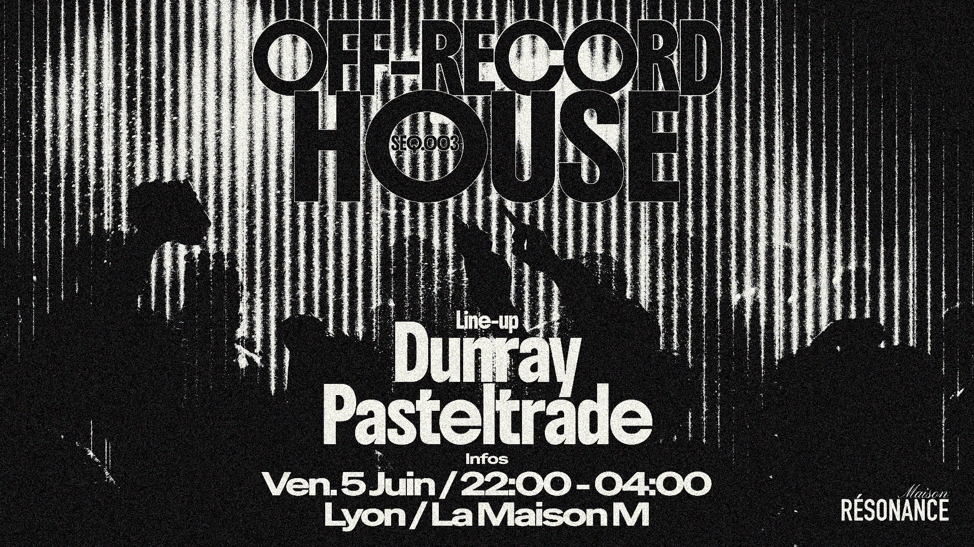 Maison Résonance : Off-Record [Seq.003] Cover