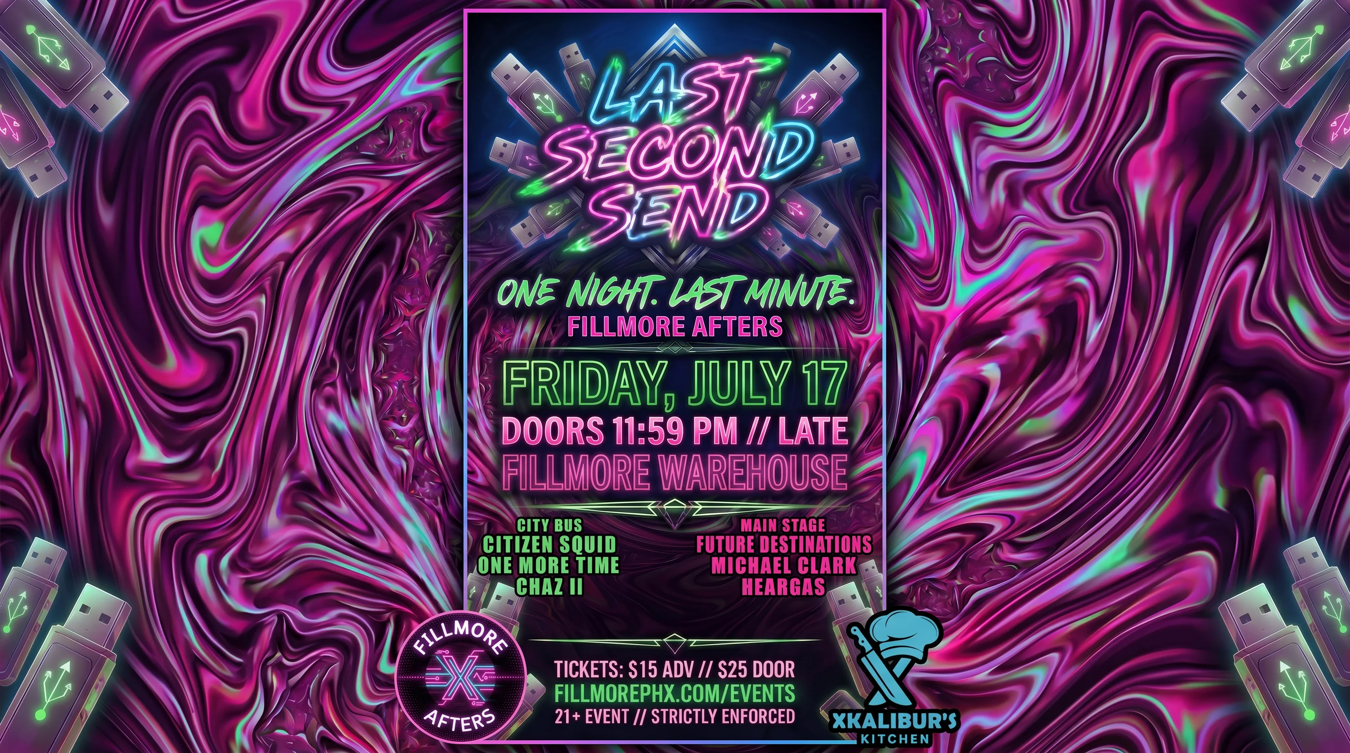 Last Second Send - 07.17.2026 Cover
