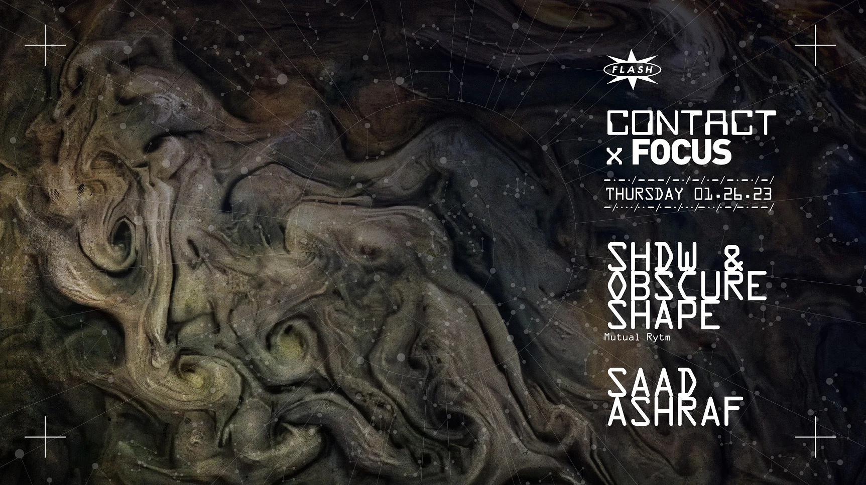 Contact X Focus: Shdw & Obscure Shape Cover