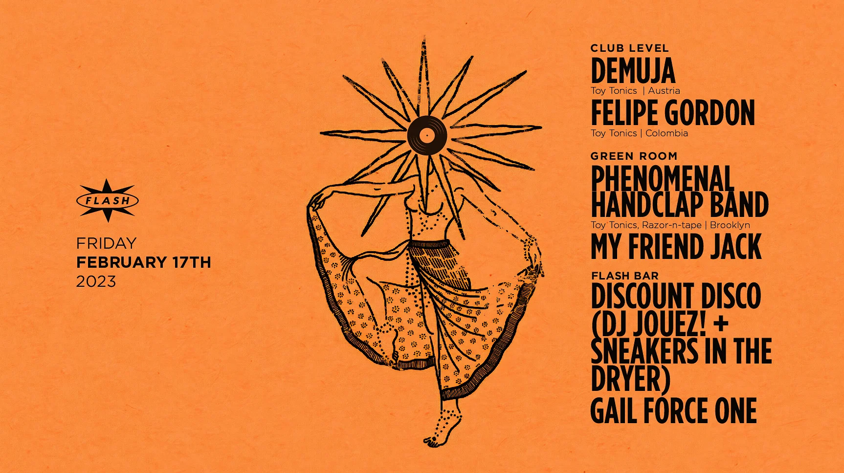 Toy Tonics: Demuja, Felipe Gordon, Phenomenal Handclap Band Cover