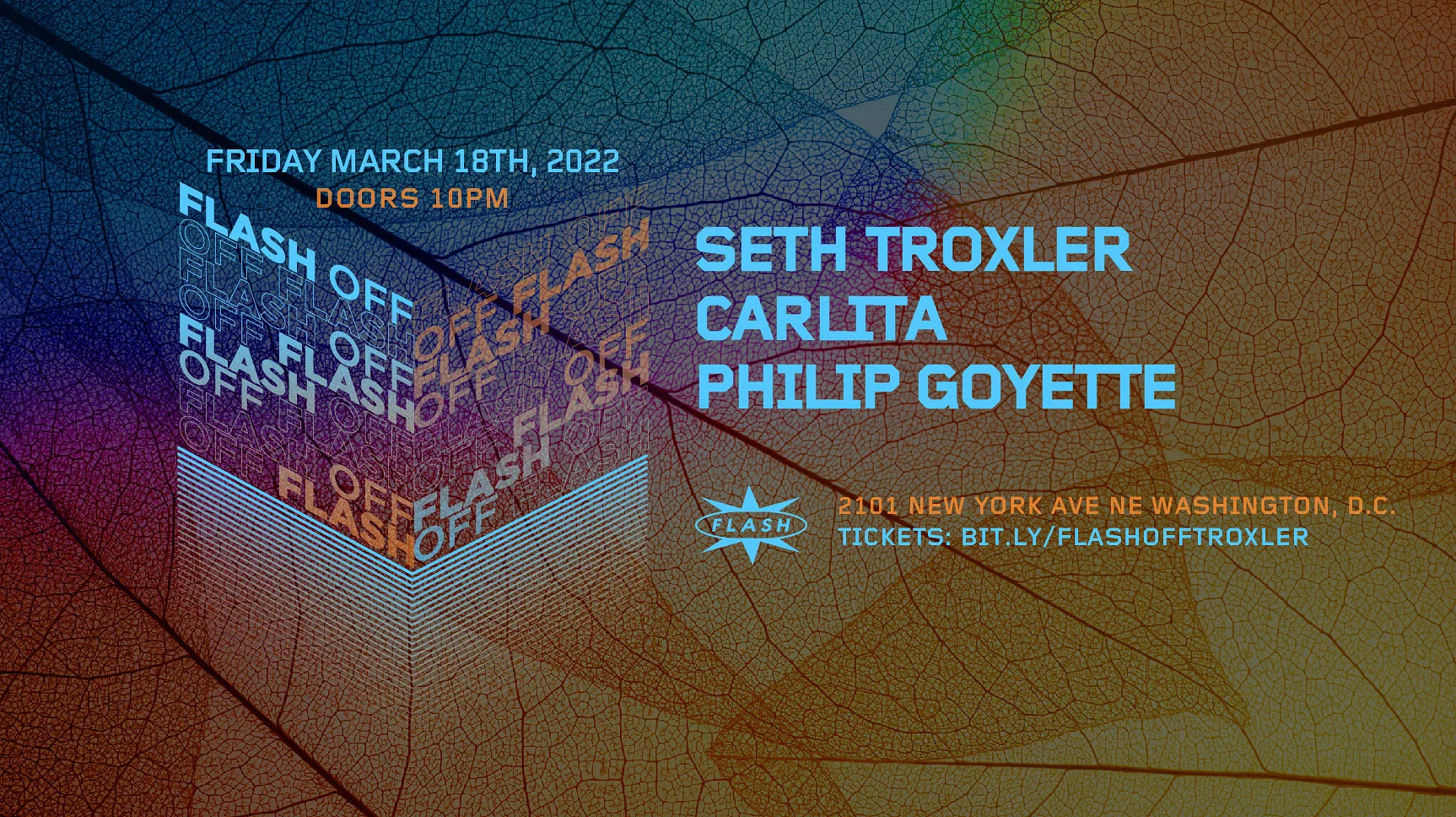 Flash-Off: Seth Troxler - Carlita - Philip Goyette Cover