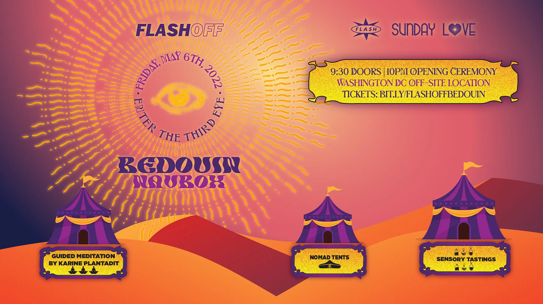 Flash-Off: Enter The Third Eye With Bedouin - Navbox Cover