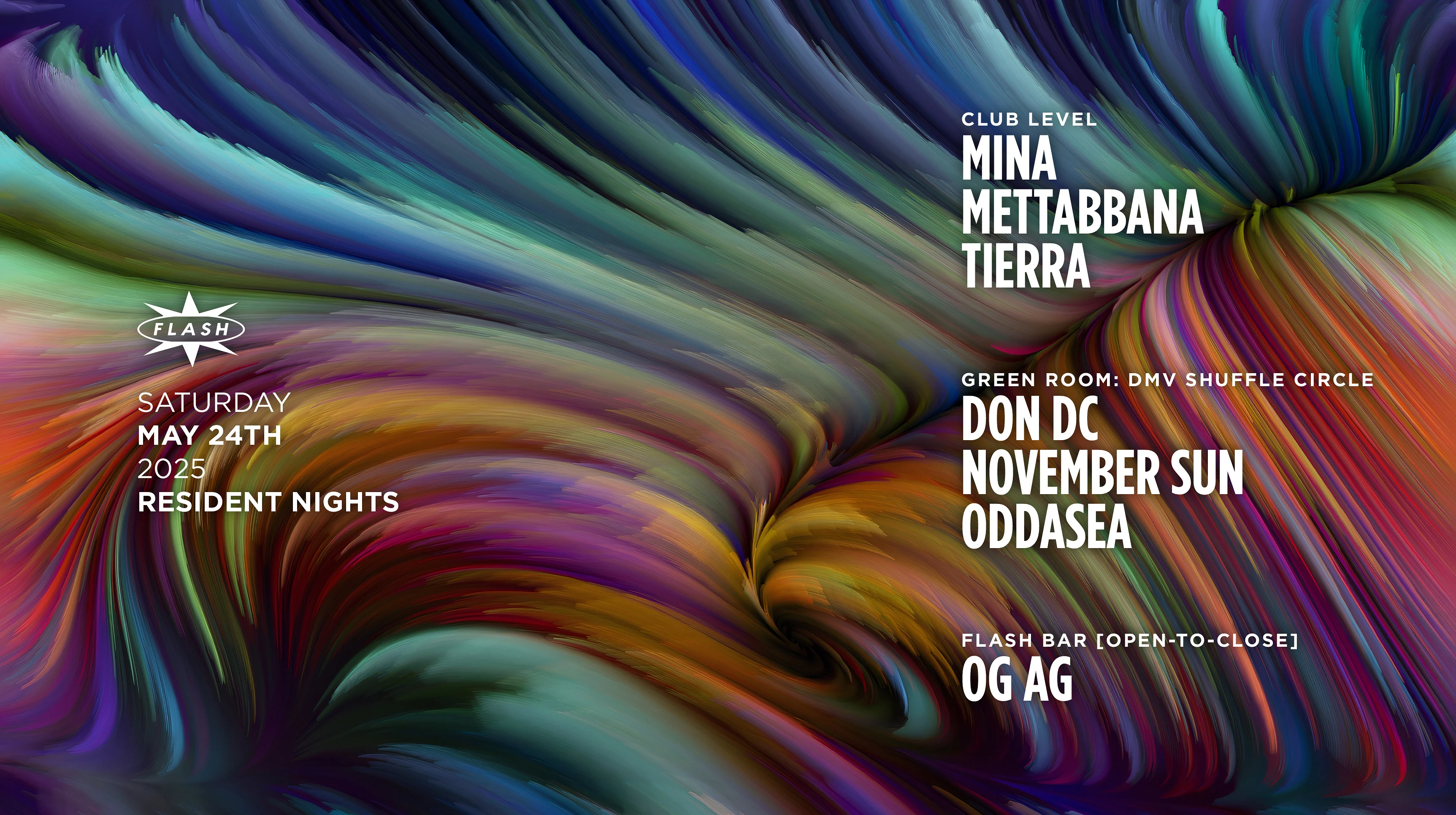 Resident Nights: Mina - Mettabbana - Tierra Cover