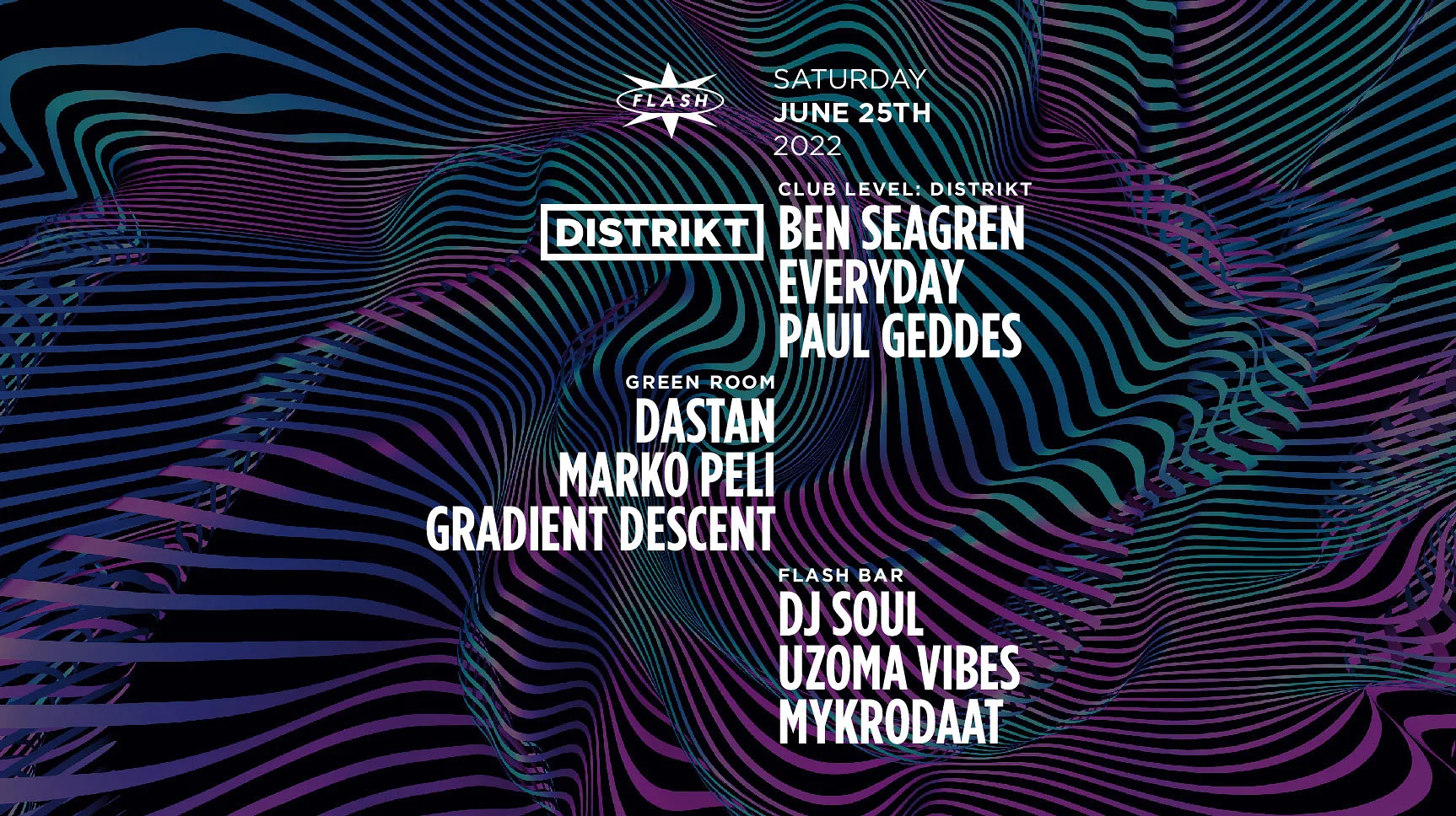 Distrikt Takeover: Ben Seagren - Everyday - Paul Geddes - Dastan Cover